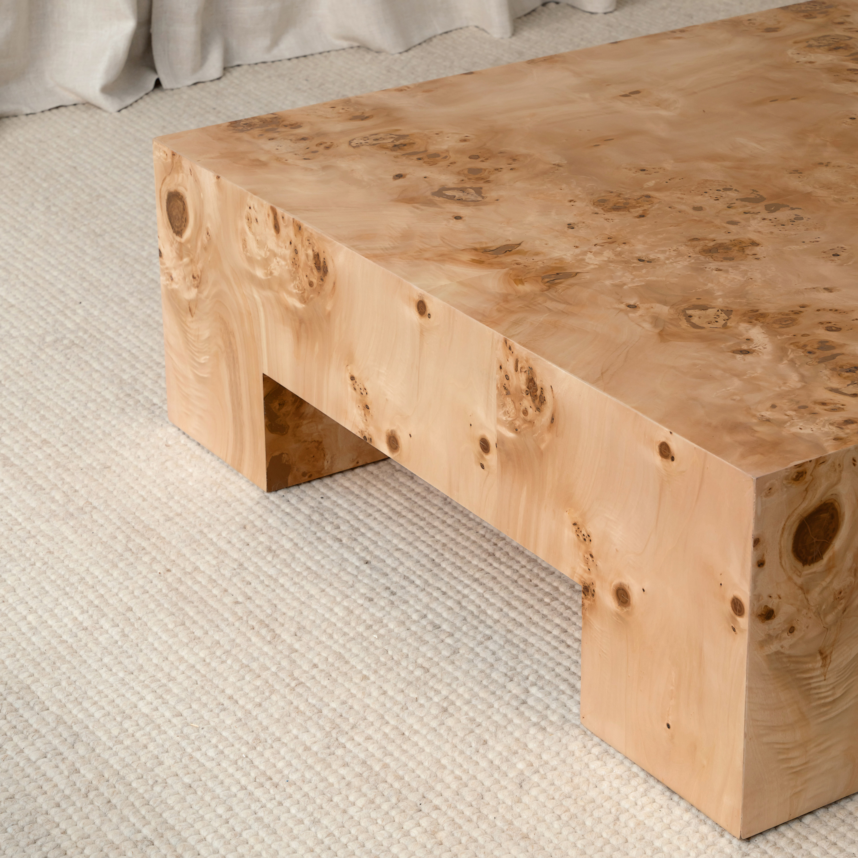 Sleepo Collection Chunky Soffbord Poppel 90x90