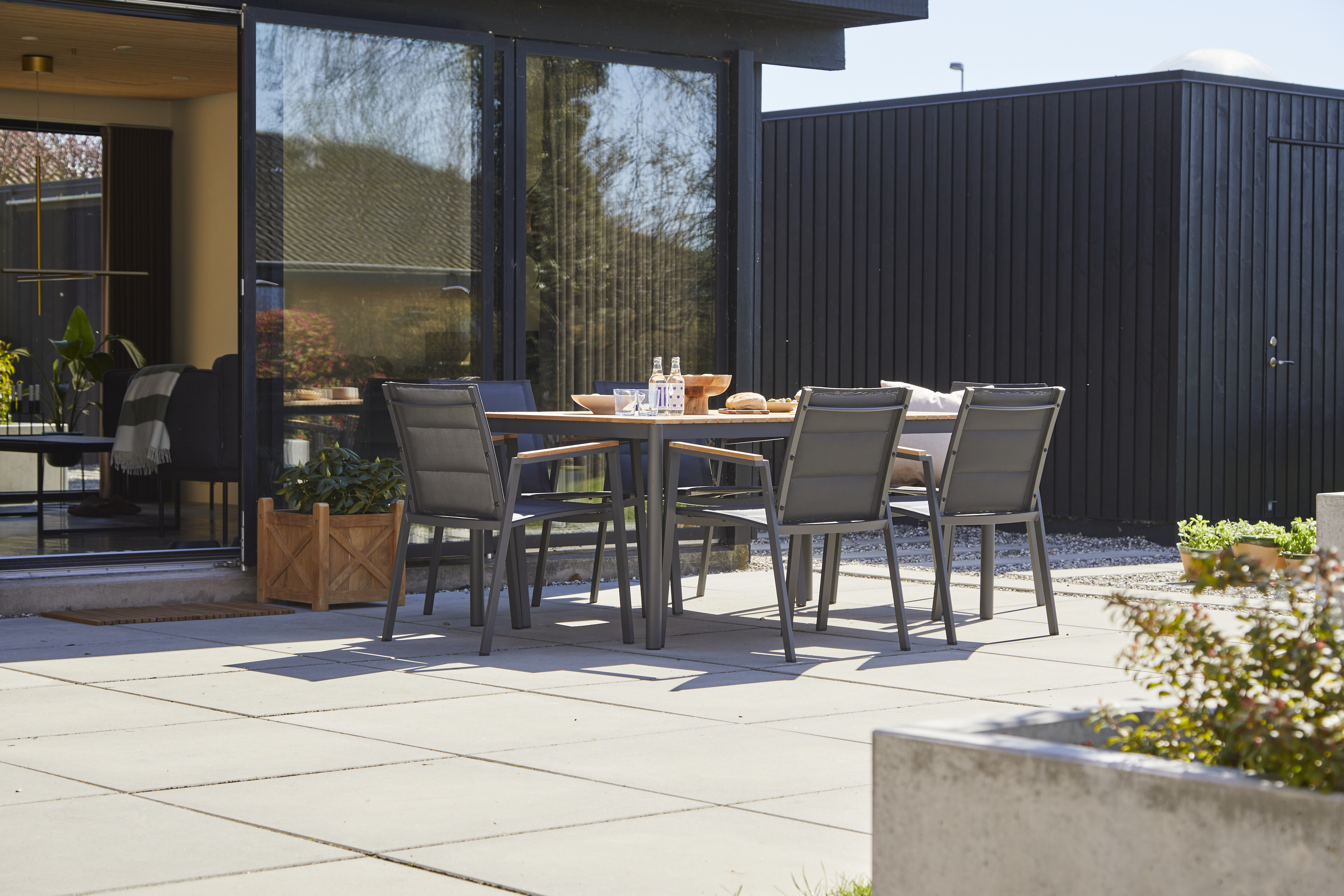 Cinas Mood Extreme Sessel Textilene Anthrazit