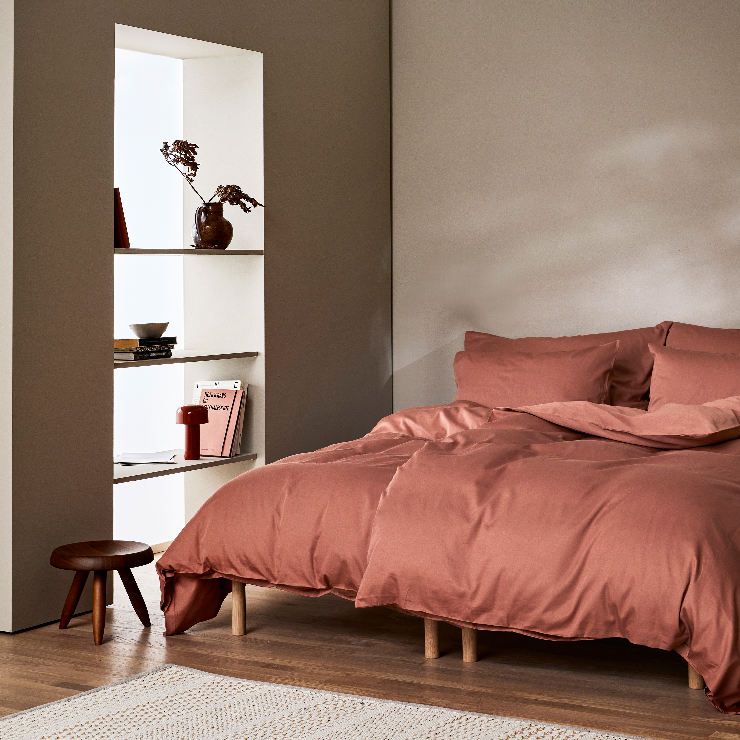 Høie Harmoni Örngott Ljus Terrakotta 70x100