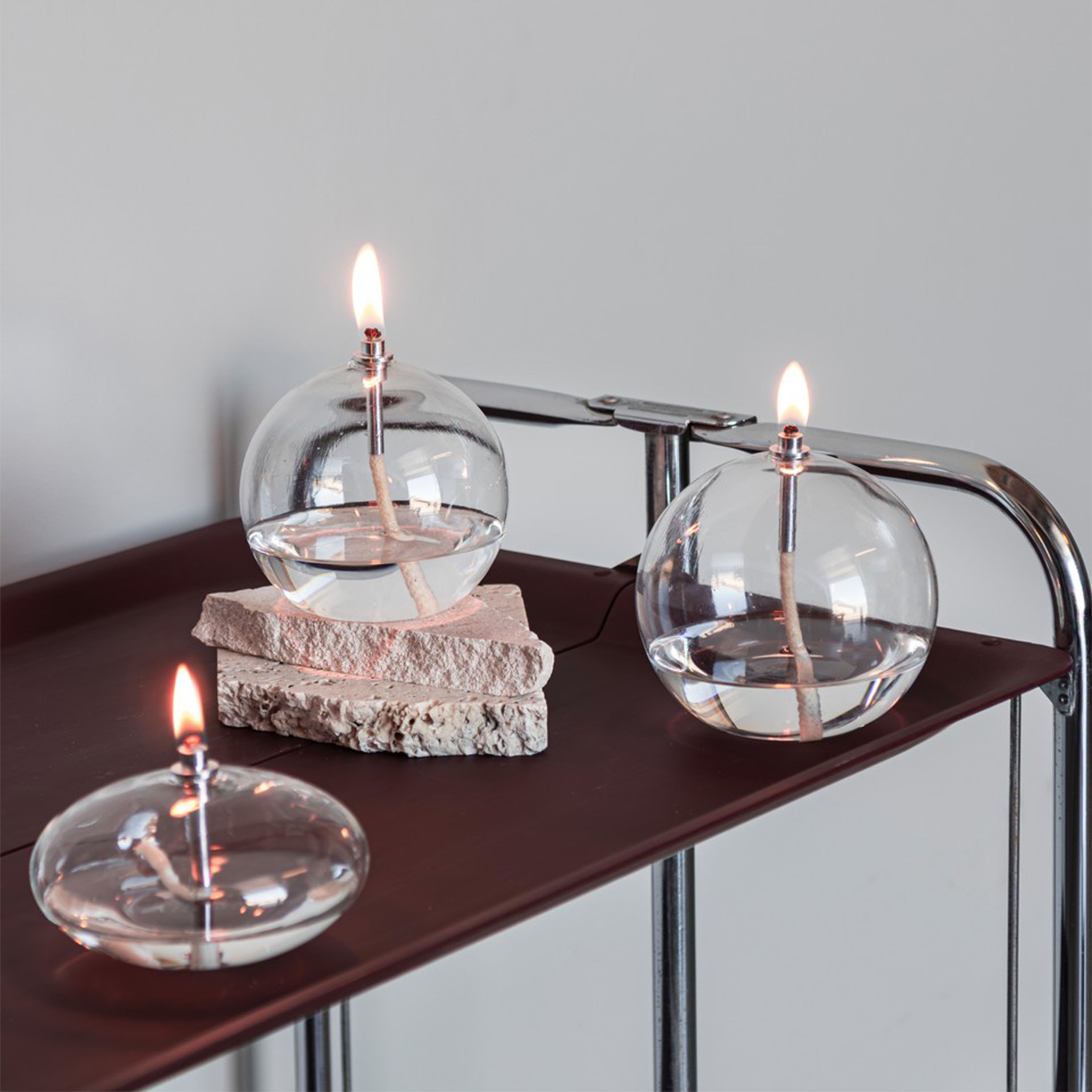 Mette Ditmer Aura Öllampe Transparent Klein