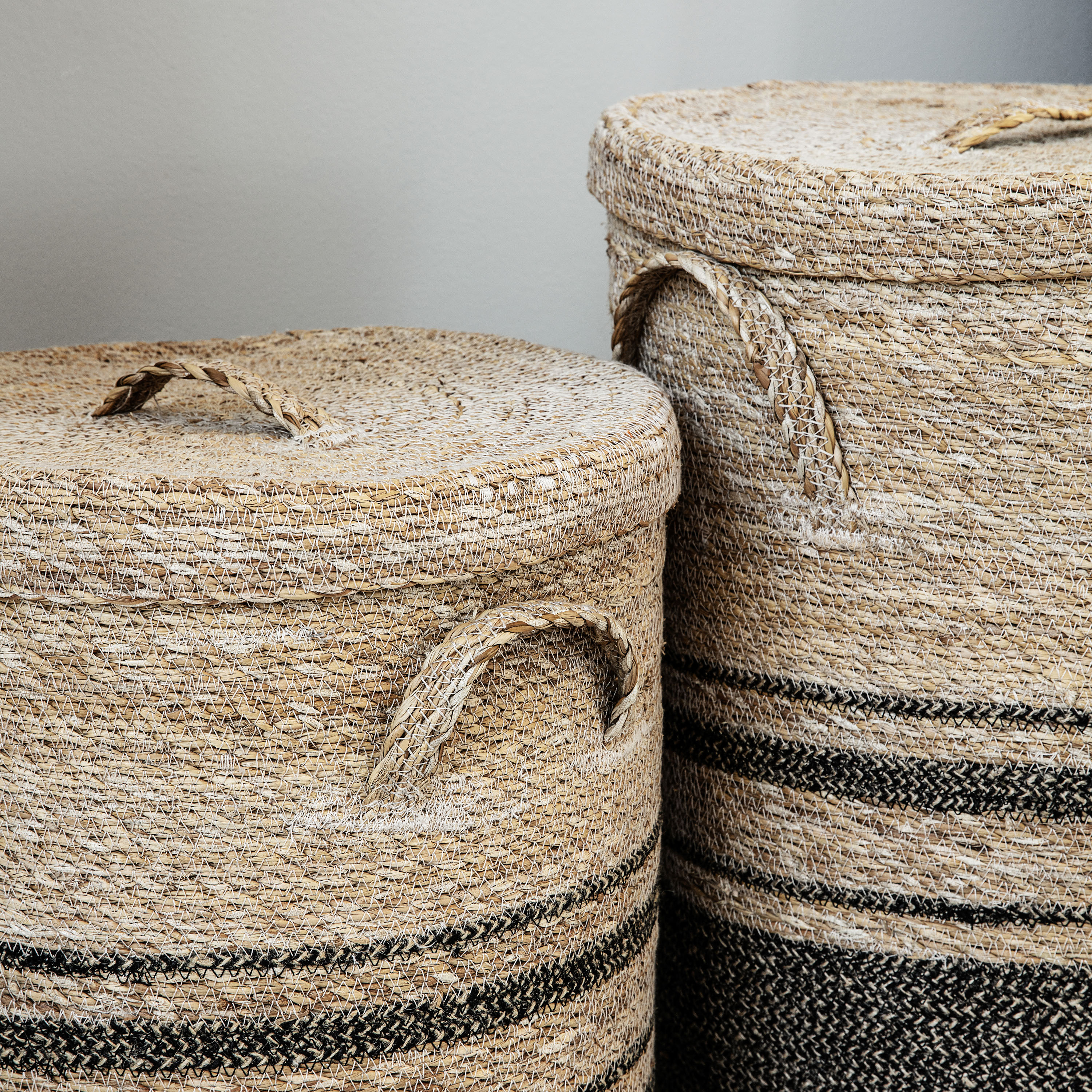 House Doctor Laundry Skittentøyskurv Natur 2-pakning