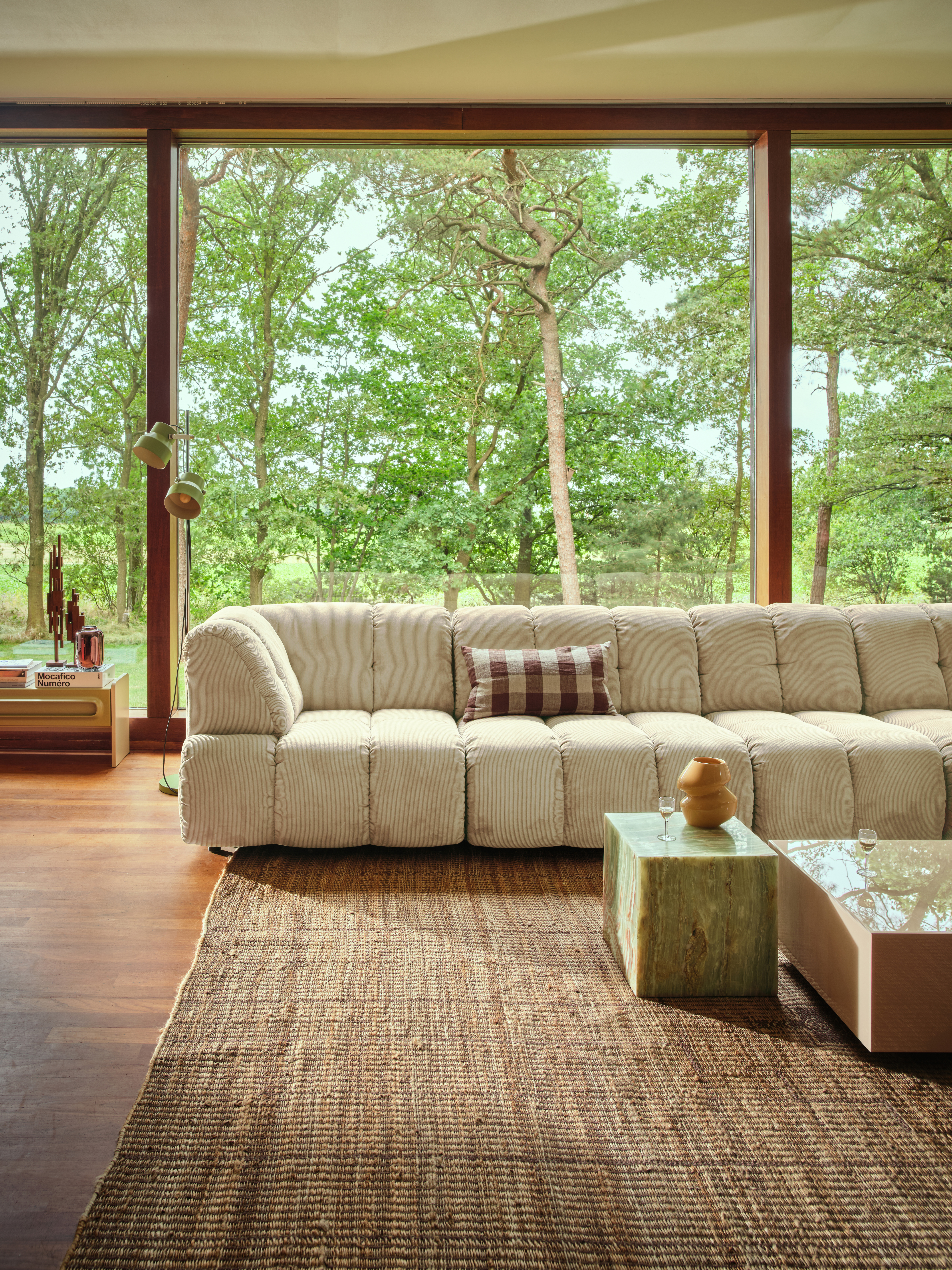 HKliving Skyline Skulptur Espresso S