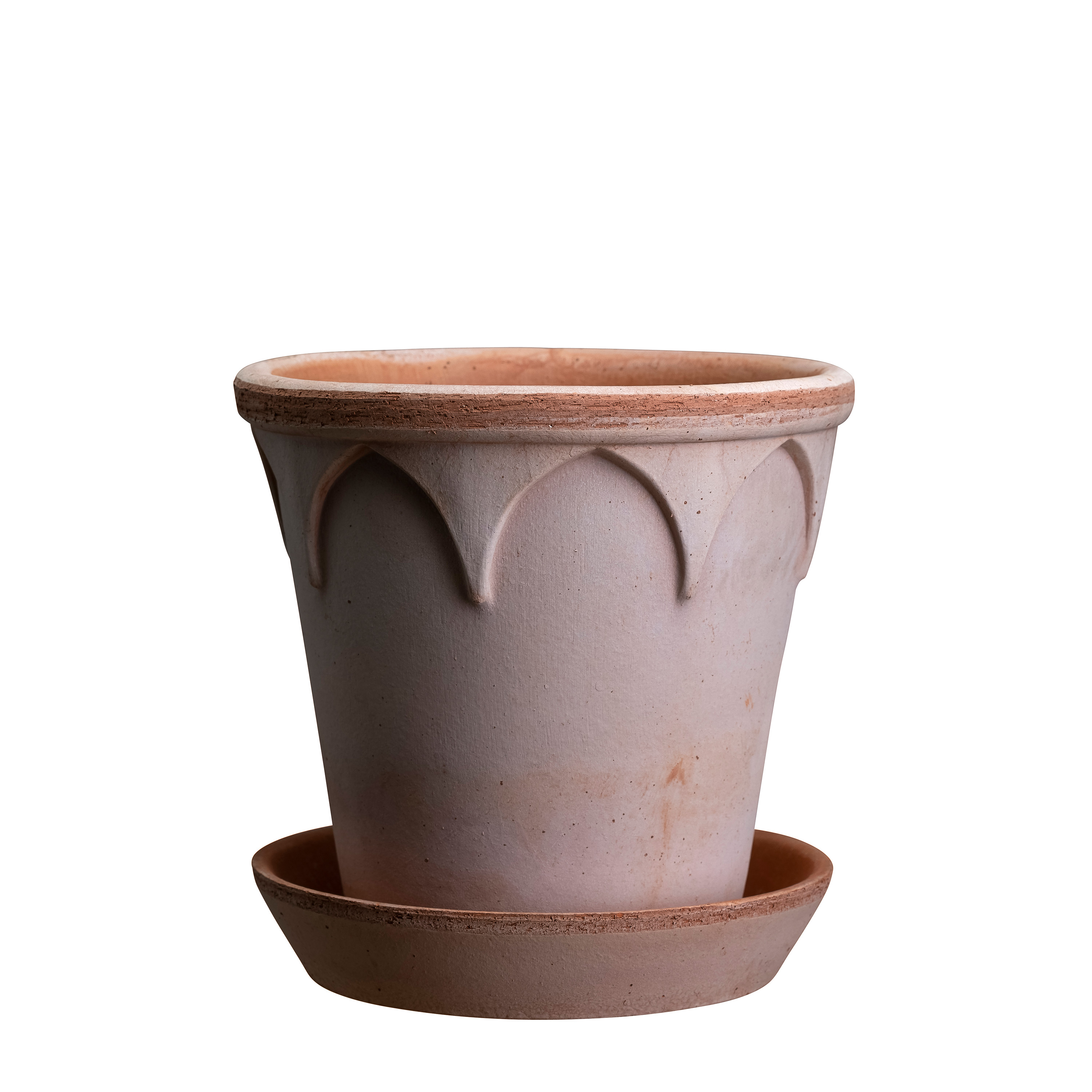 Elizabeth Kruka med fat Raw Rosa Terracotta Ø21