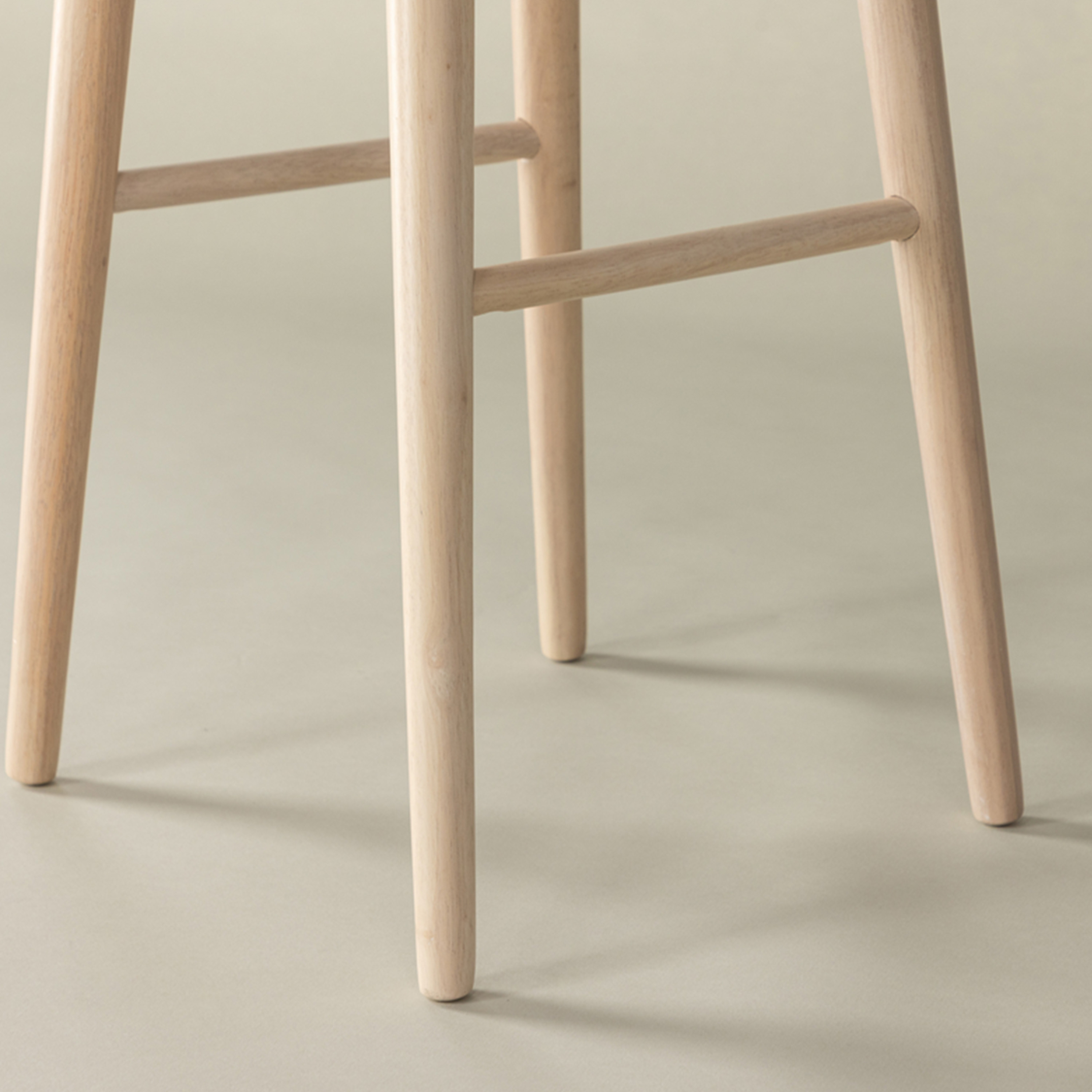 Vind Mollösand Barstol Vitpigmenterad 75cm