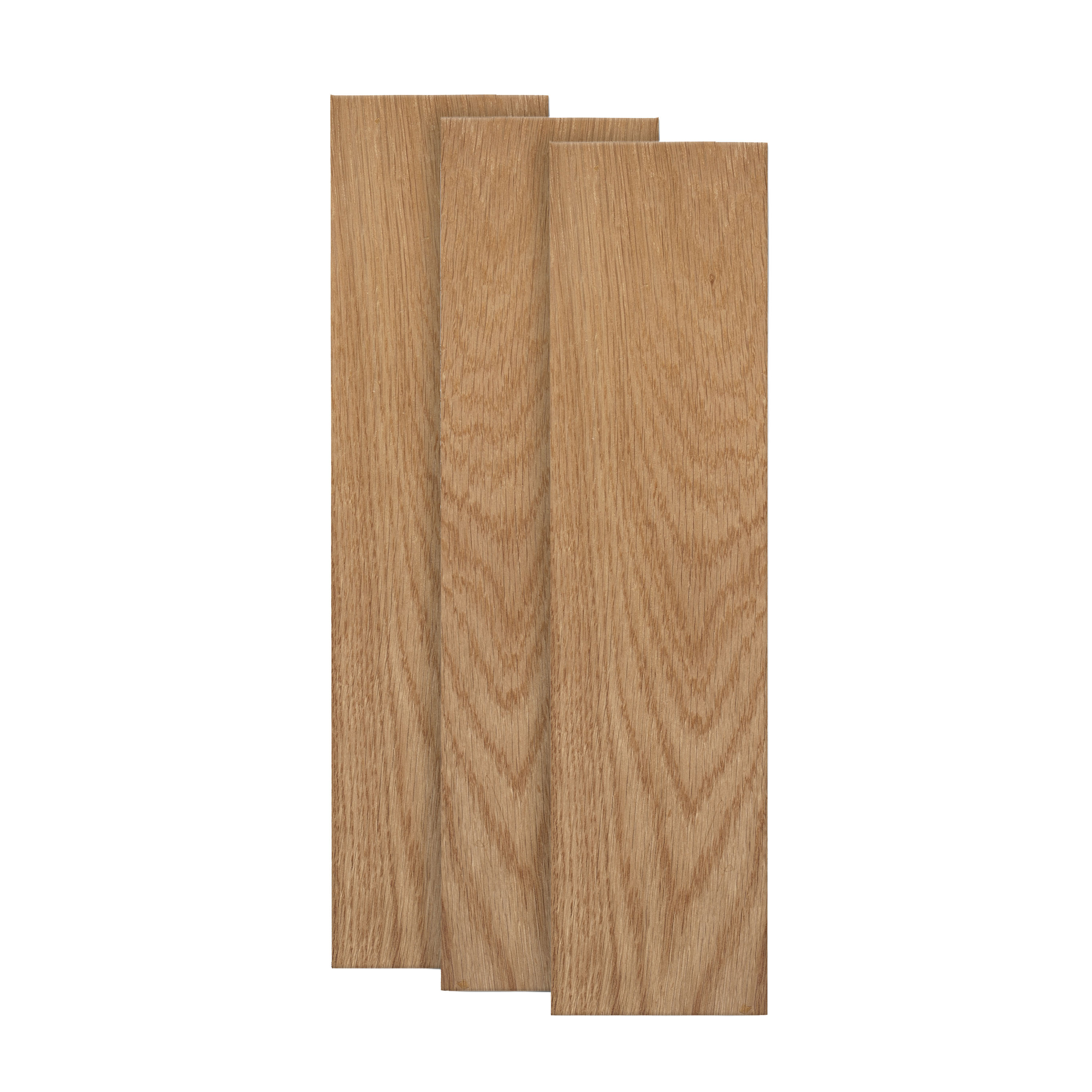 Pythagoras Wall Shelf Natural Oak 20x80cm 3-pack