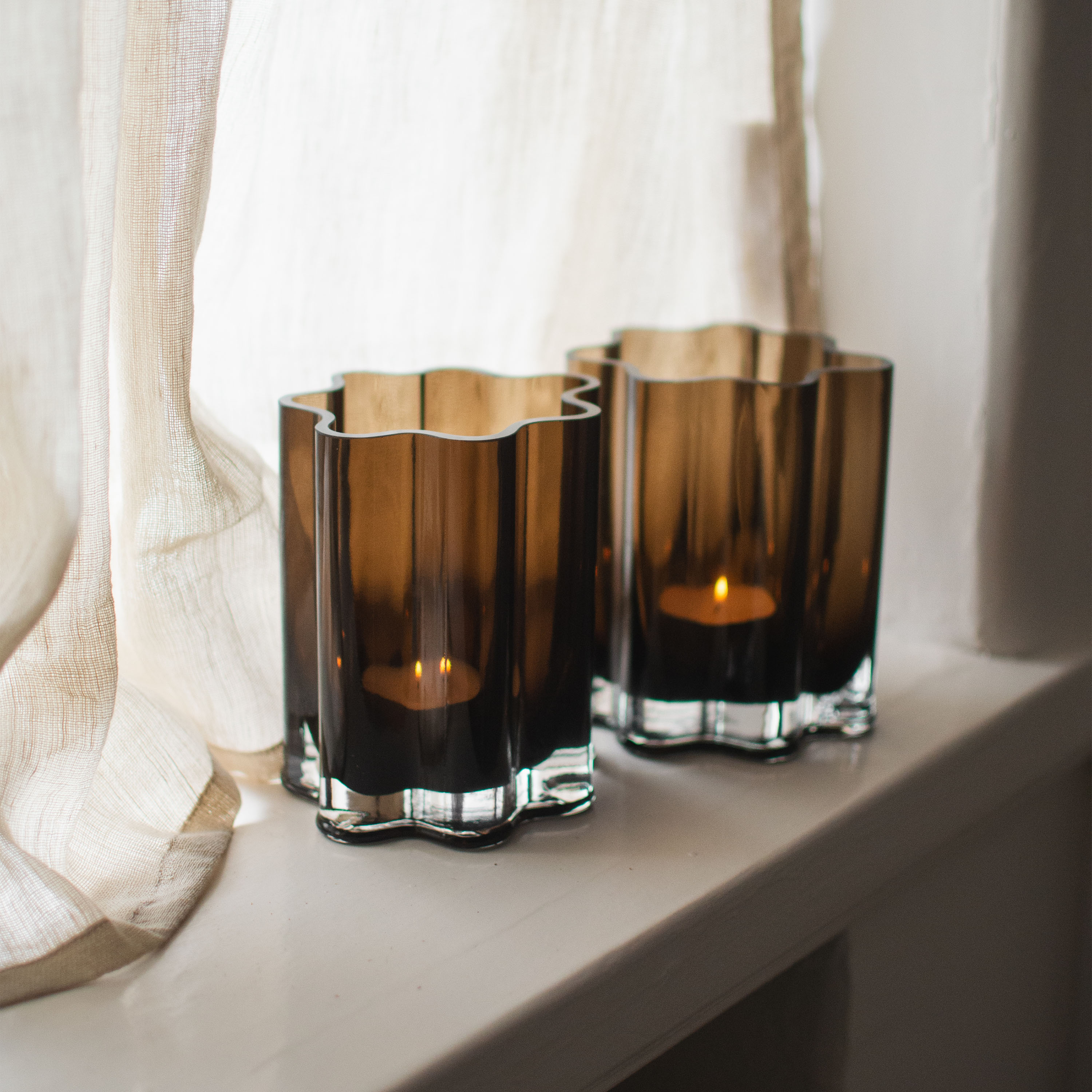 DBKD Filter Kynttilälyhty Brown 13 cm