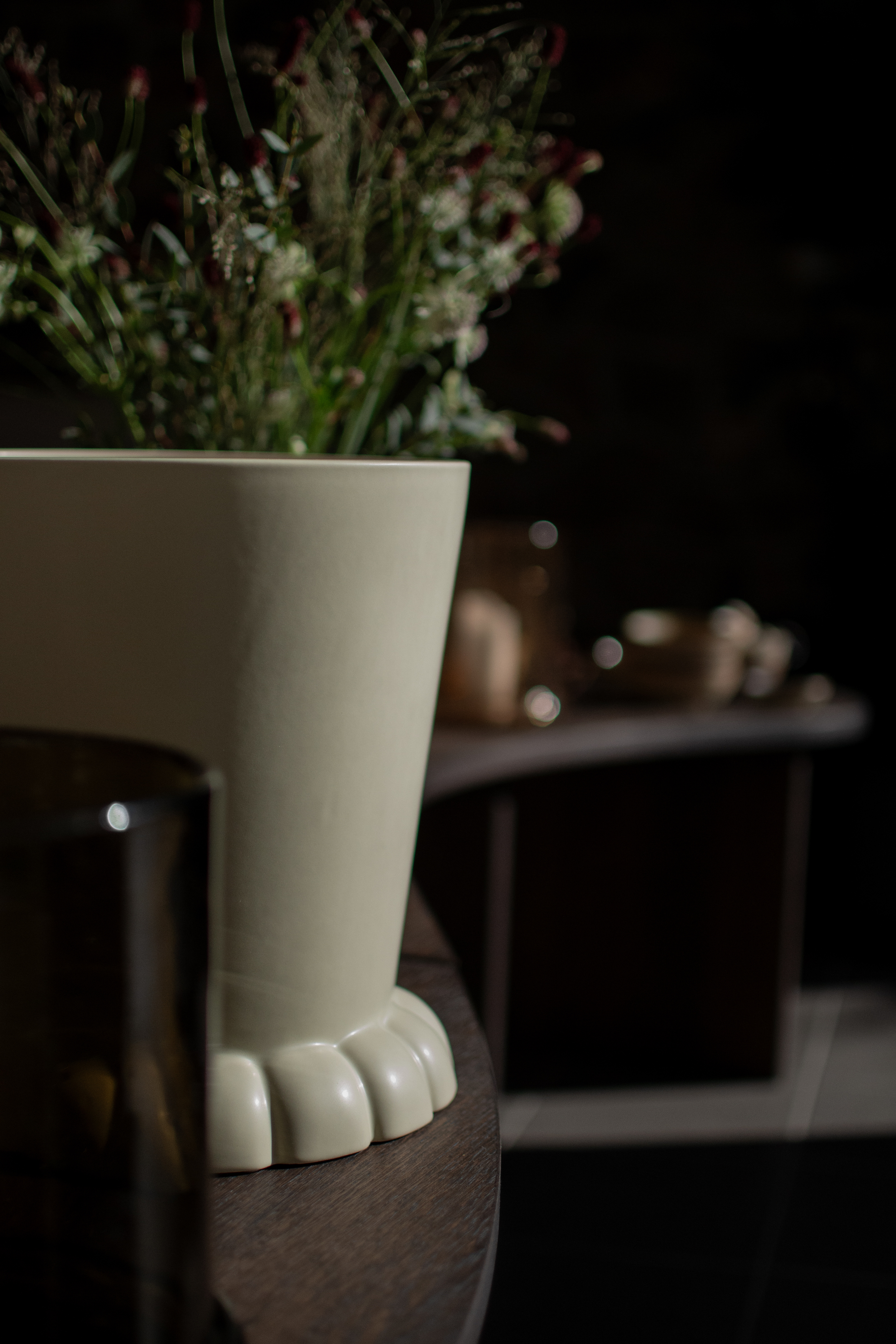 DBKD Flora Kruka Creme Large