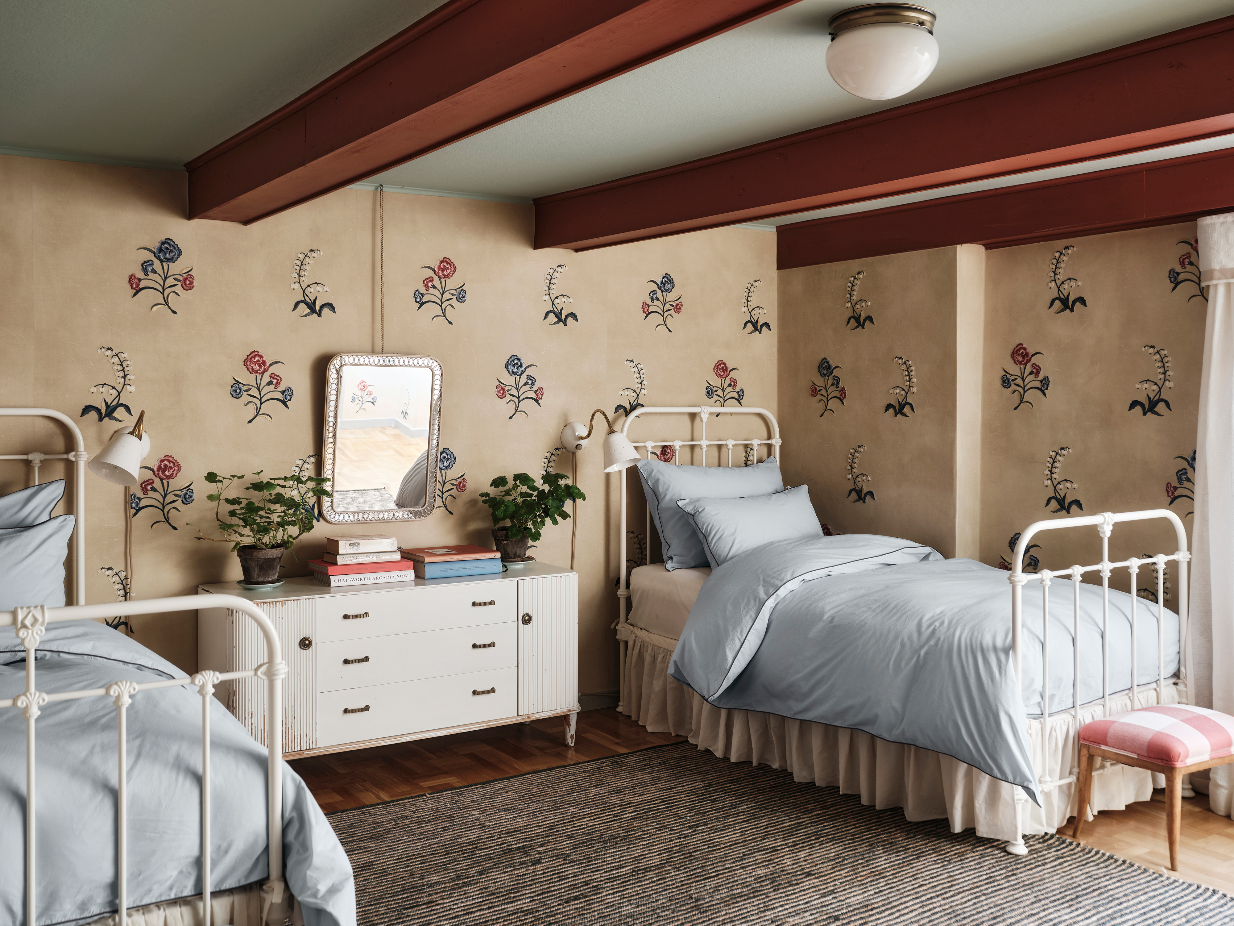 Mille Notti Powder Pussilakana EKO Vaaleansininen/Tummansininen 150x210