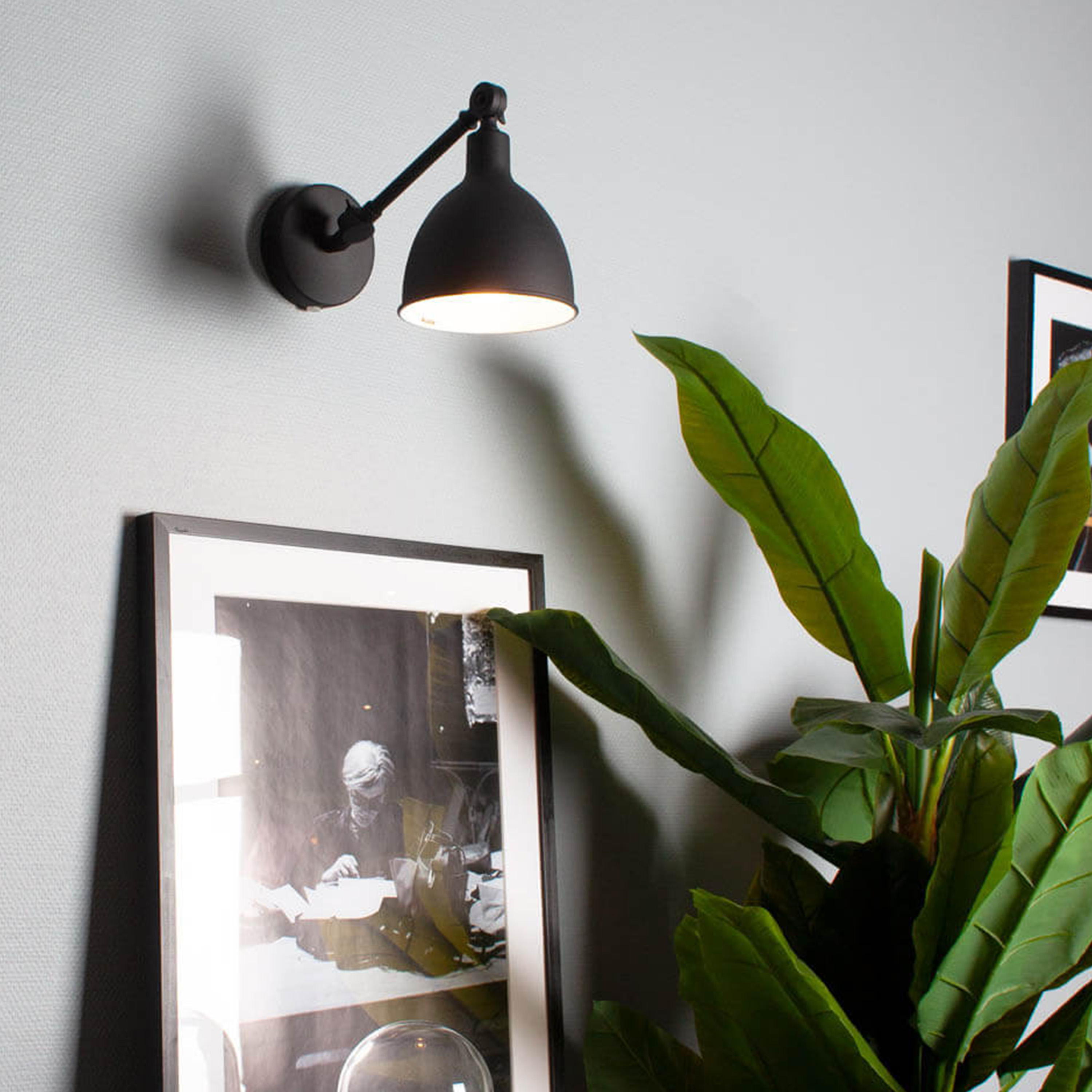 By Rydéns Bazar Mini Vägglampa Svart