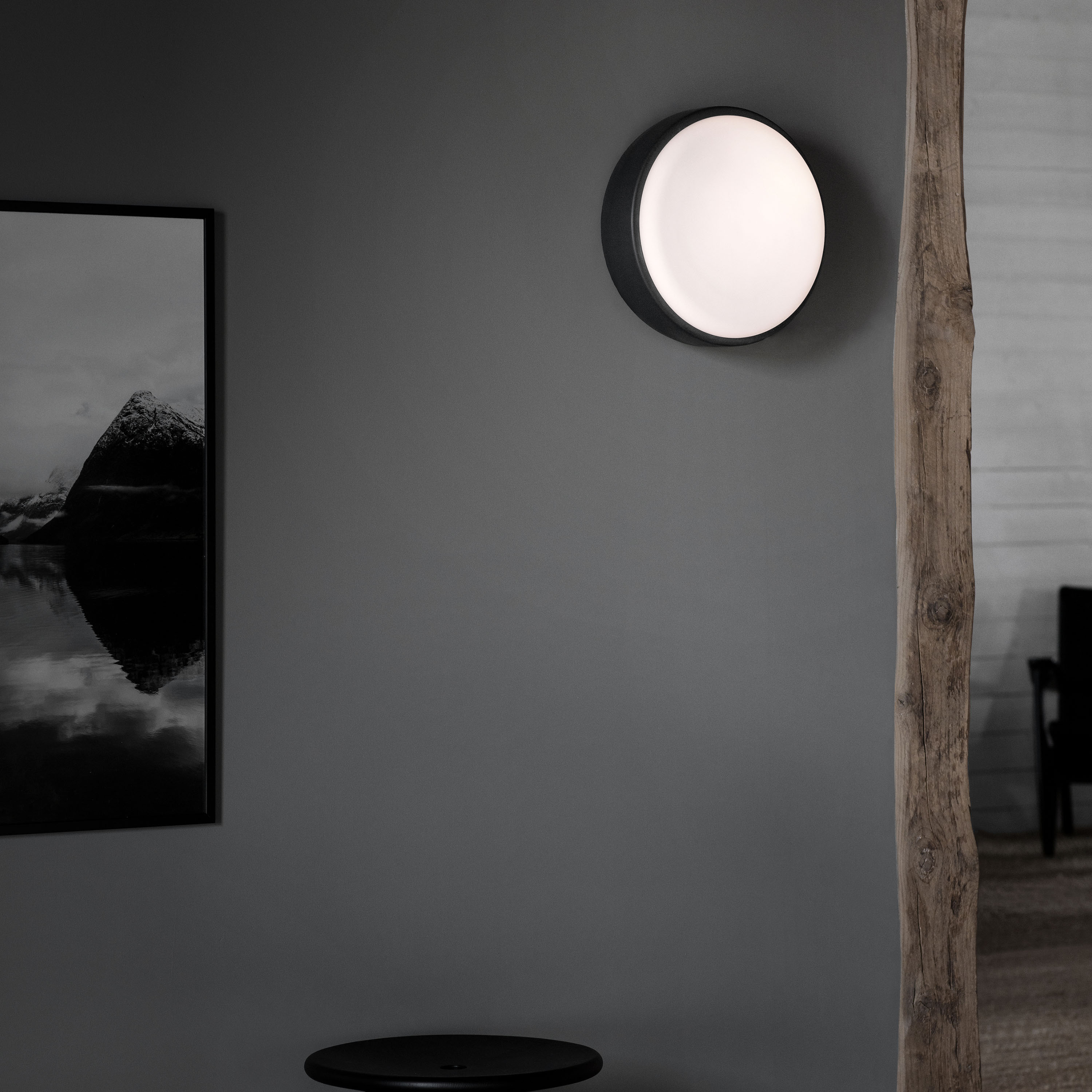 Northern Over Me Deckenleuchte Black Matt Ø30