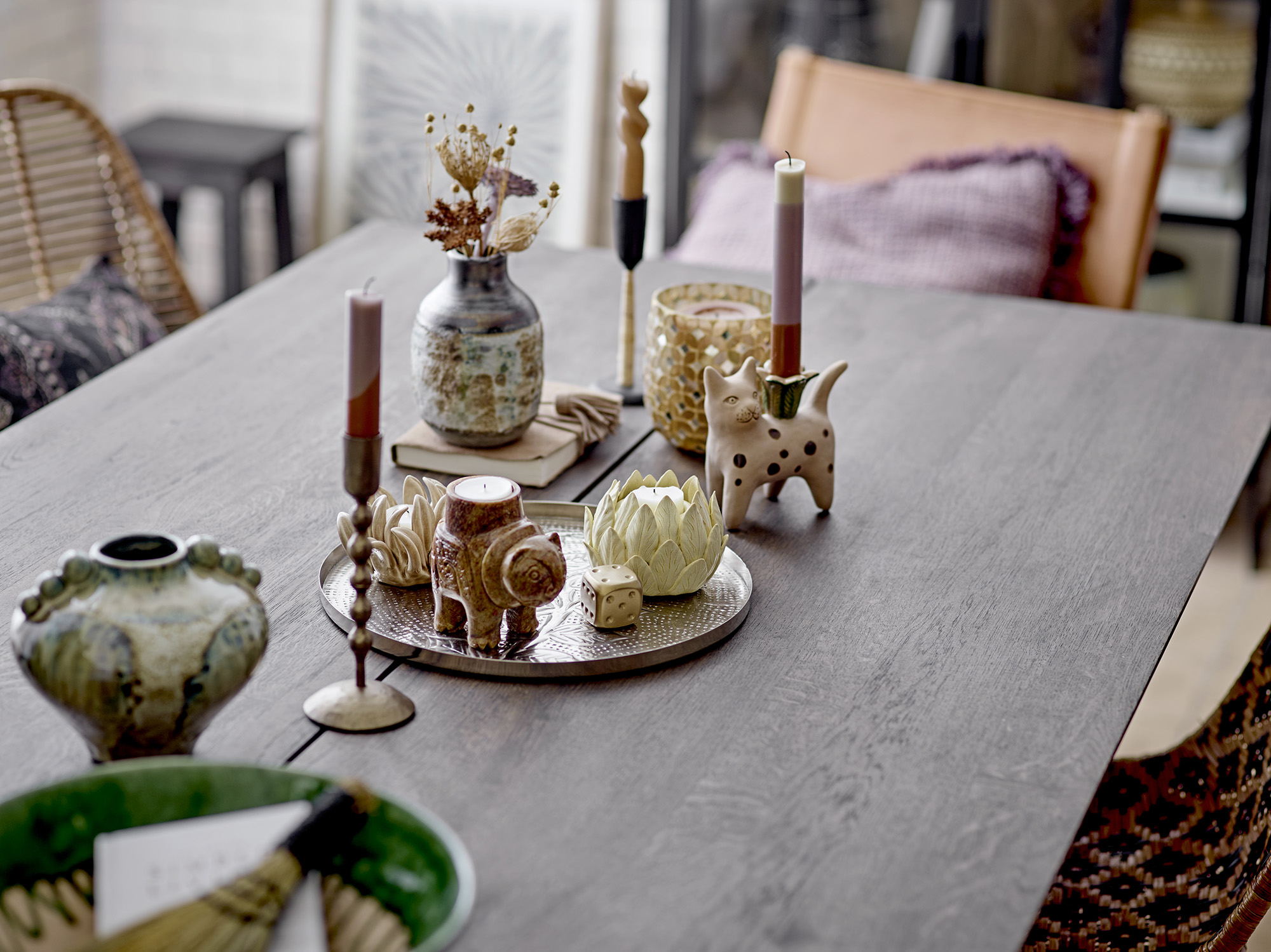 Bloomingville Maldon Spisebord Brun 200cm