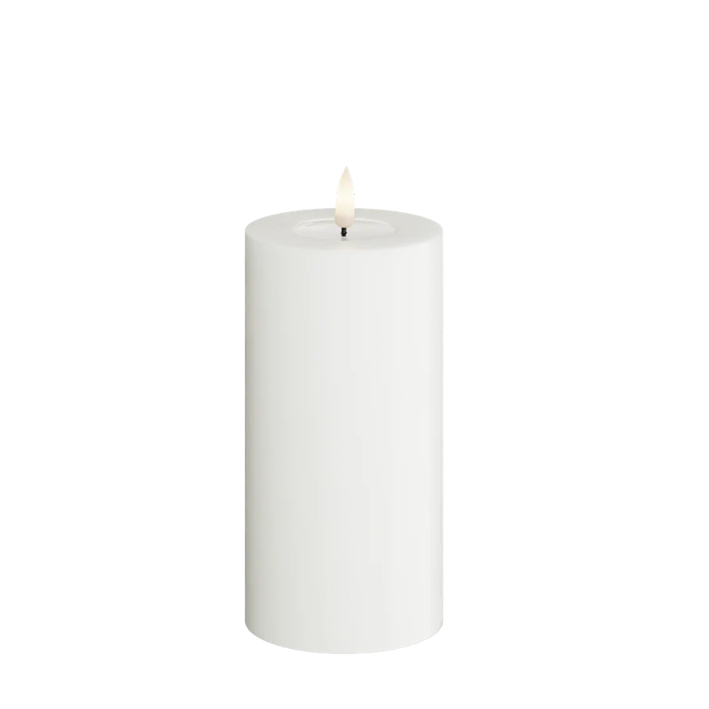 Deluxe Homeart LED Blockljus Vit 15cm