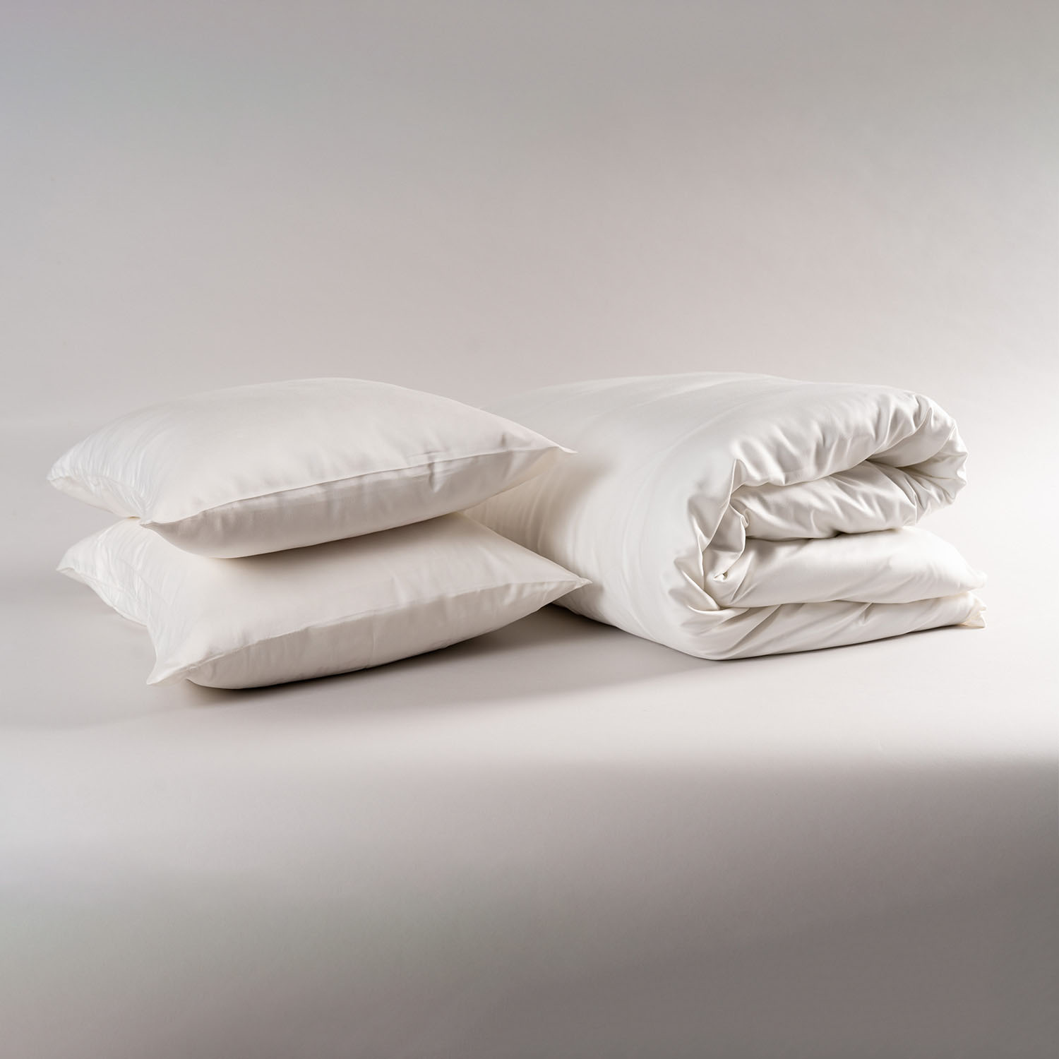 Bamburino Pussilakanasetti Bambu Valkoinen 220x220/50x60