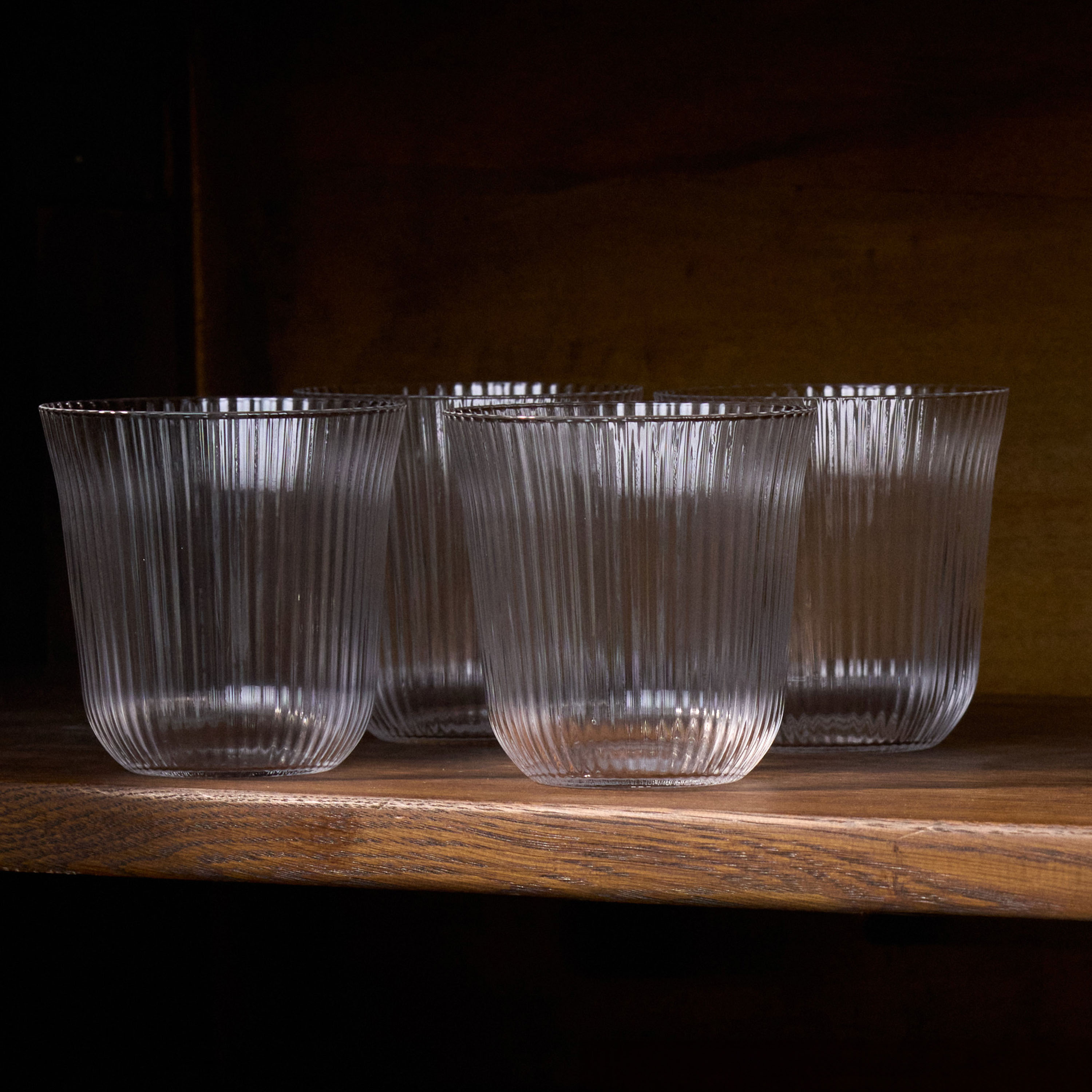 Serax Inku Tumblerglas Transparent 4-pack