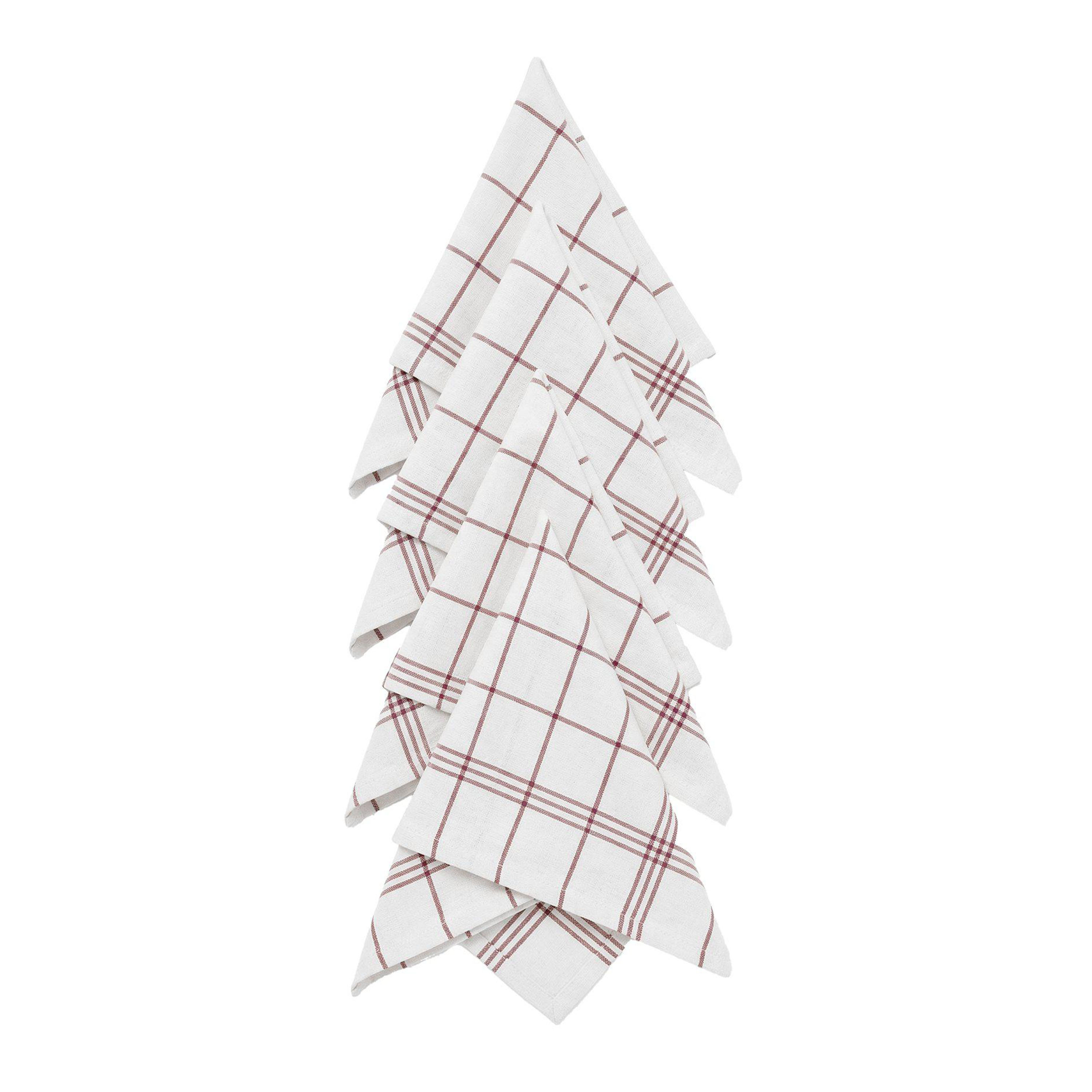 Erin Serviette Weinrot 45x45 4er-Set