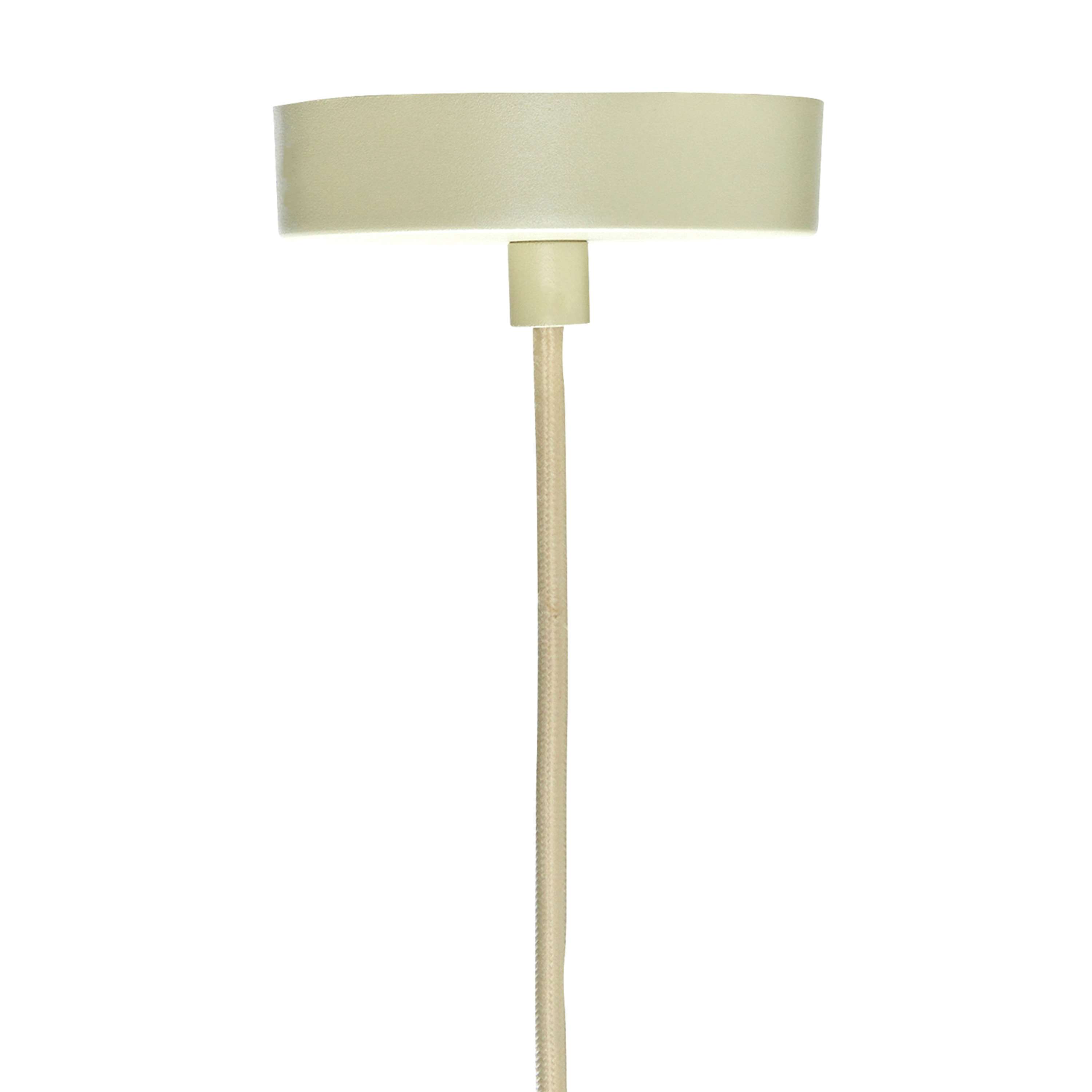 Hübsch Solid Taklampa White/Sand Ø44