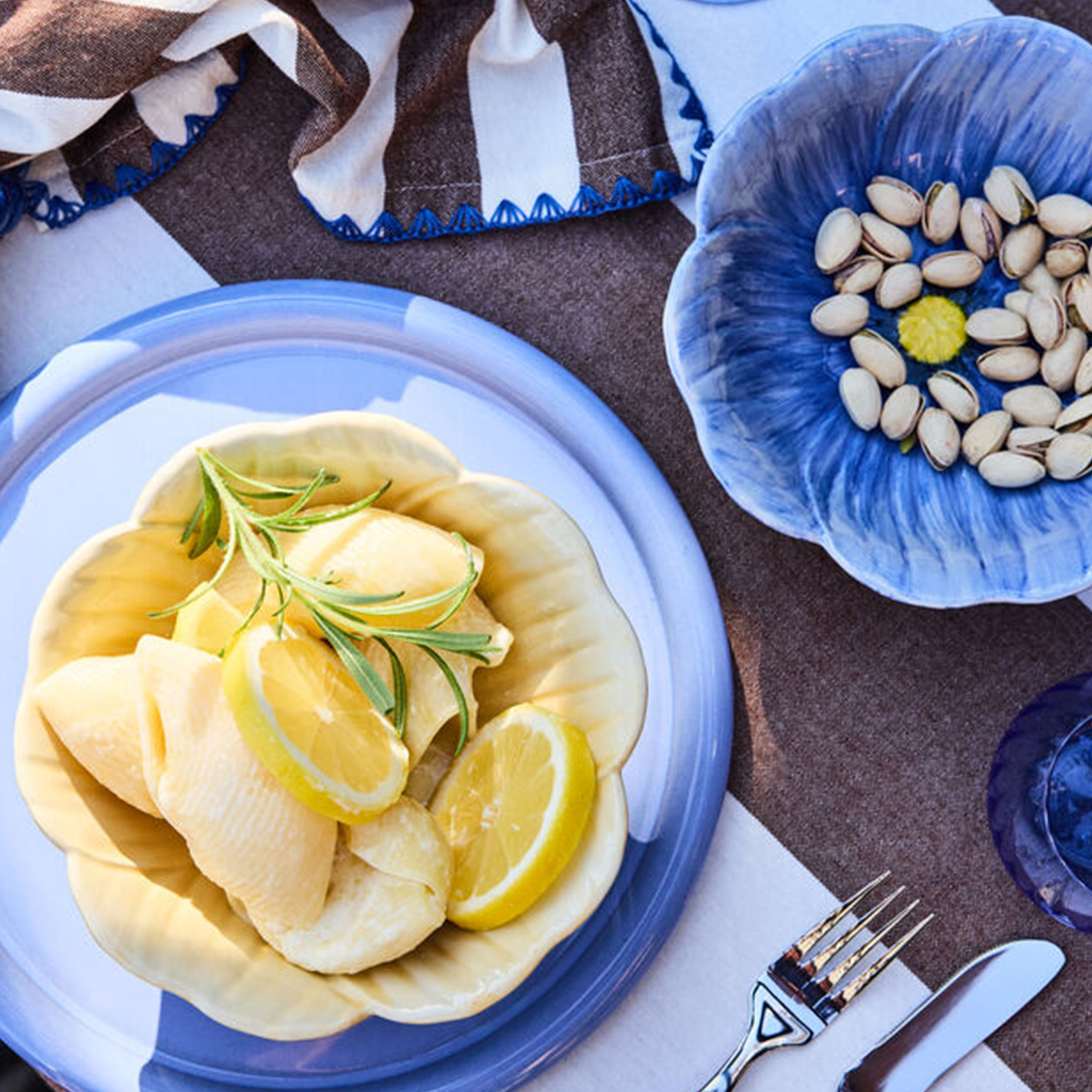 Byon Poppy Skål Blå Ø18