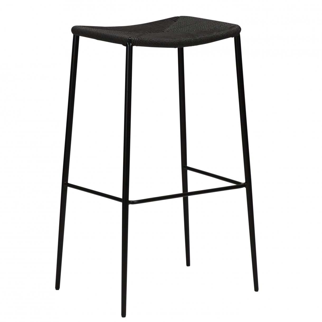 Dan Form - Stiletto Barhocker Schwarz 67cm (2er-Pack)