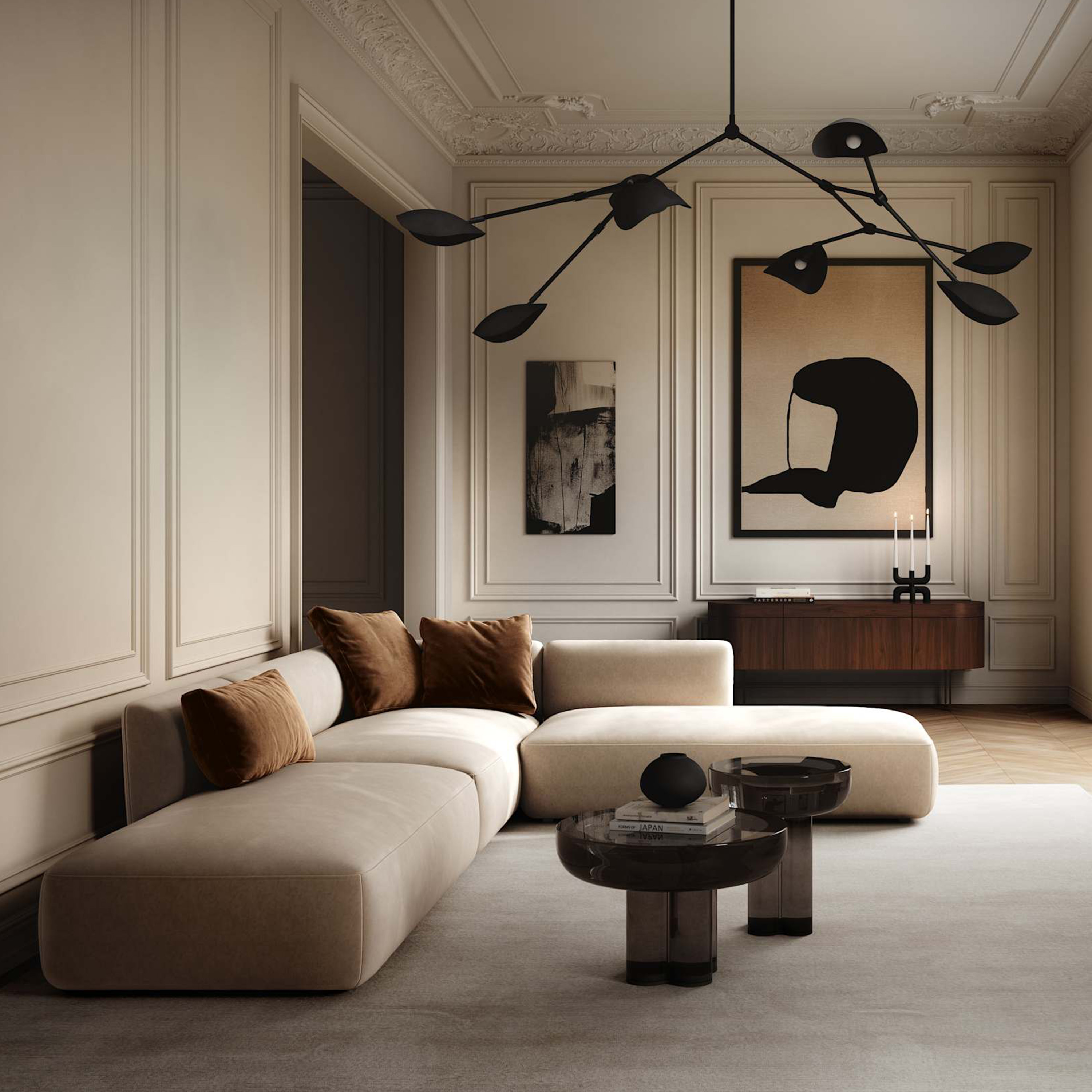 101 Copenhagen Crown Sivupöytä Smoked Forest Tall