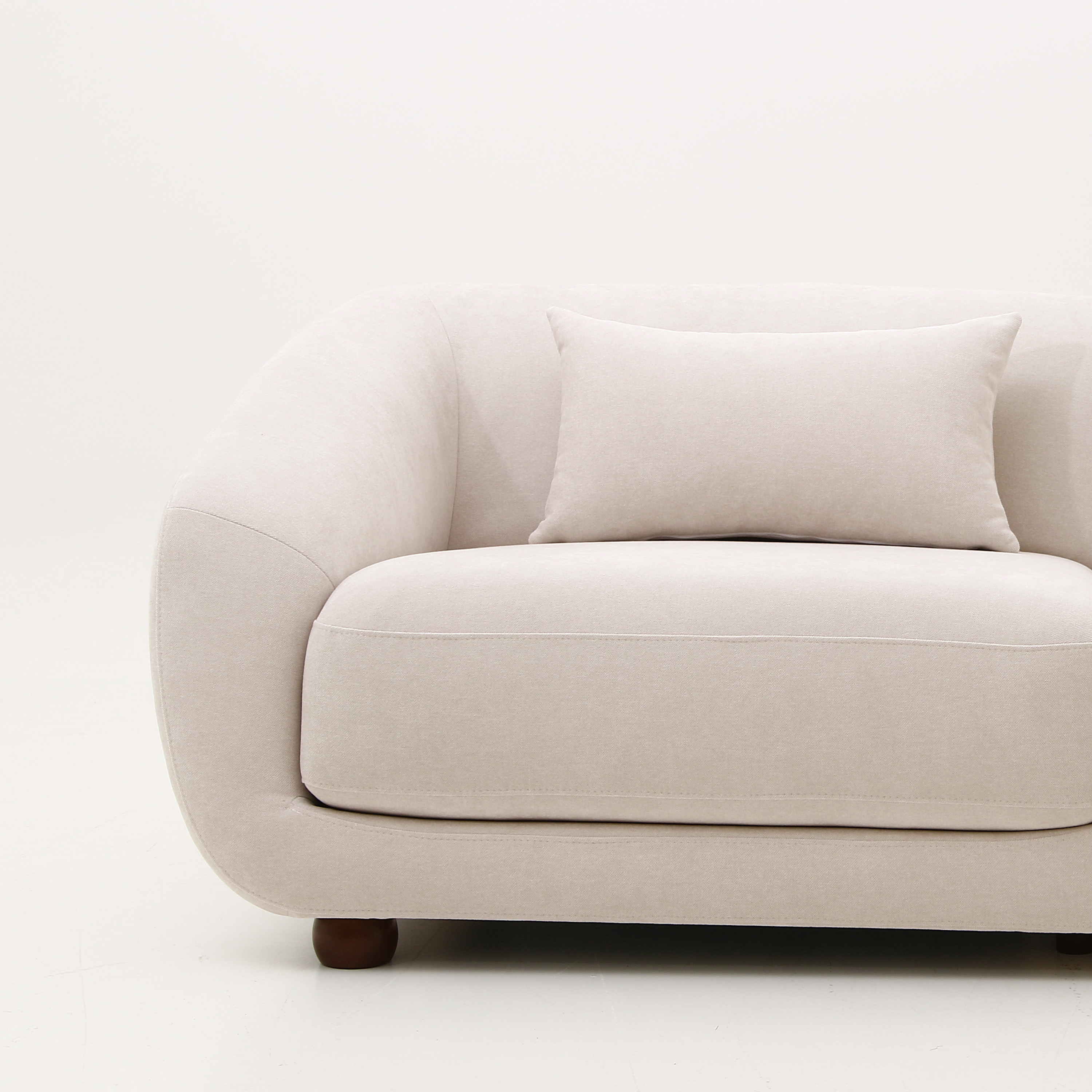 Sleepo Collection Alba 2-Sitzer-Sofa Beige 218cm