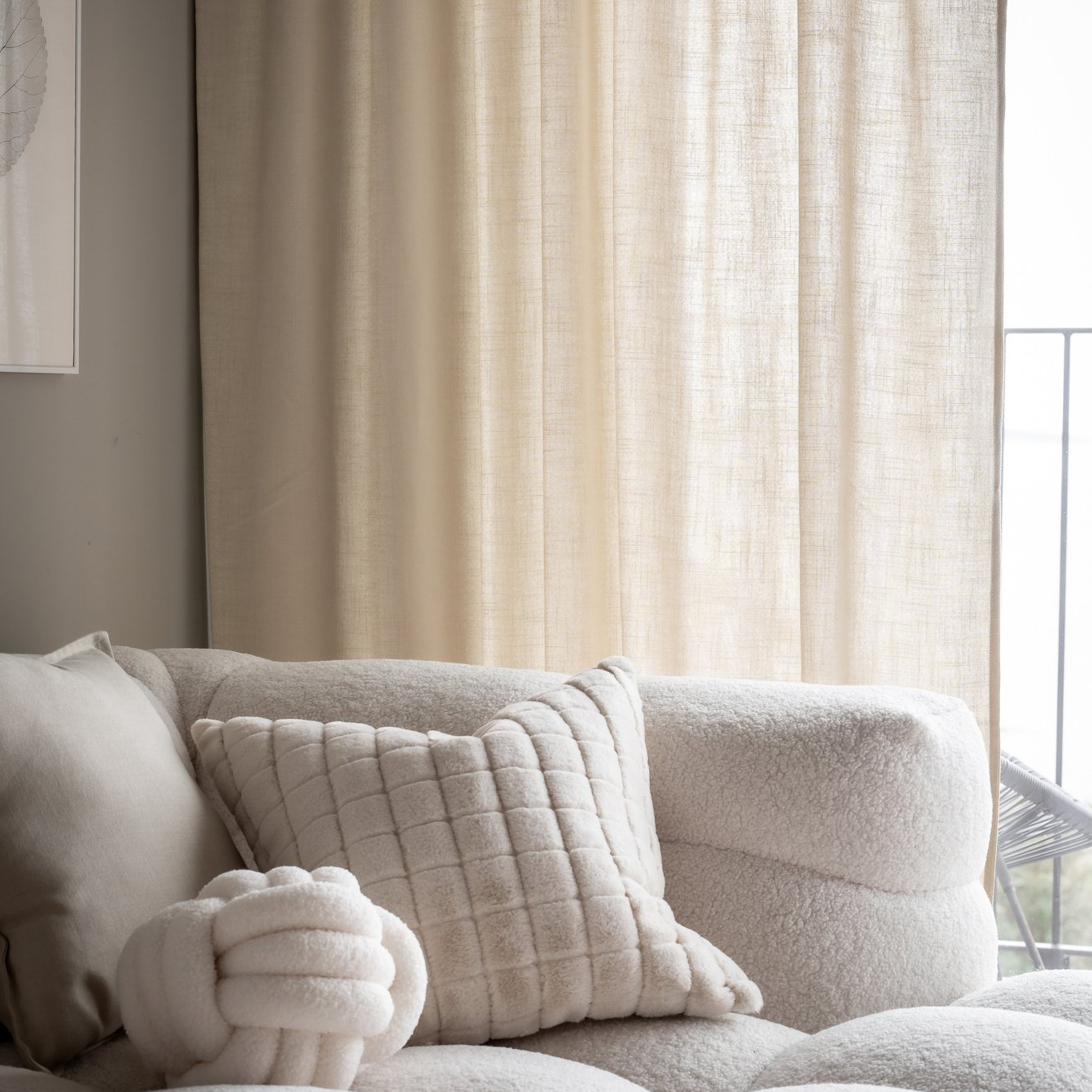 Svanefors Cecil Vorhang Länge Leinen 350 cm 2er-Pack