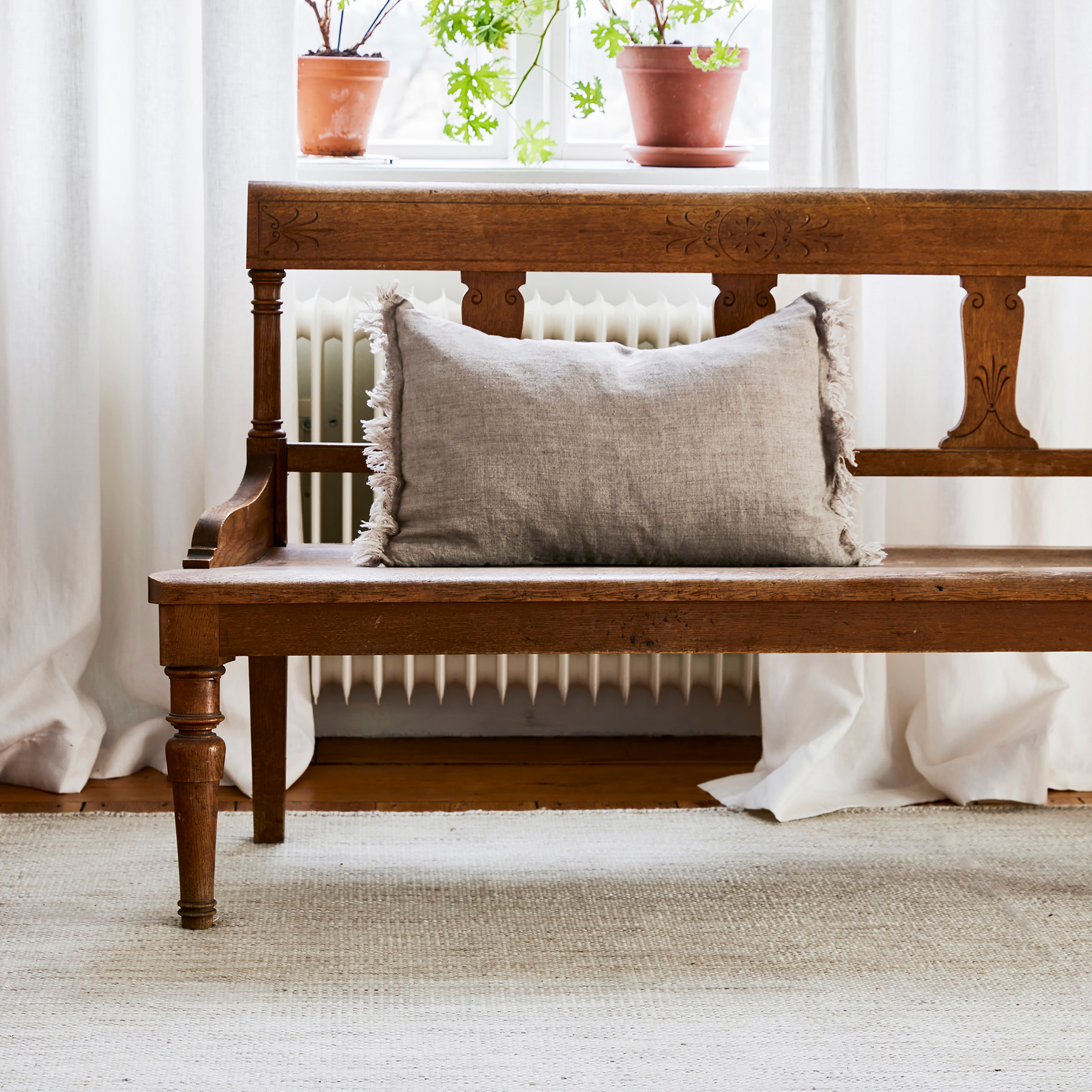 Himla Levelin Kuddfodral Linne Natural 40x60