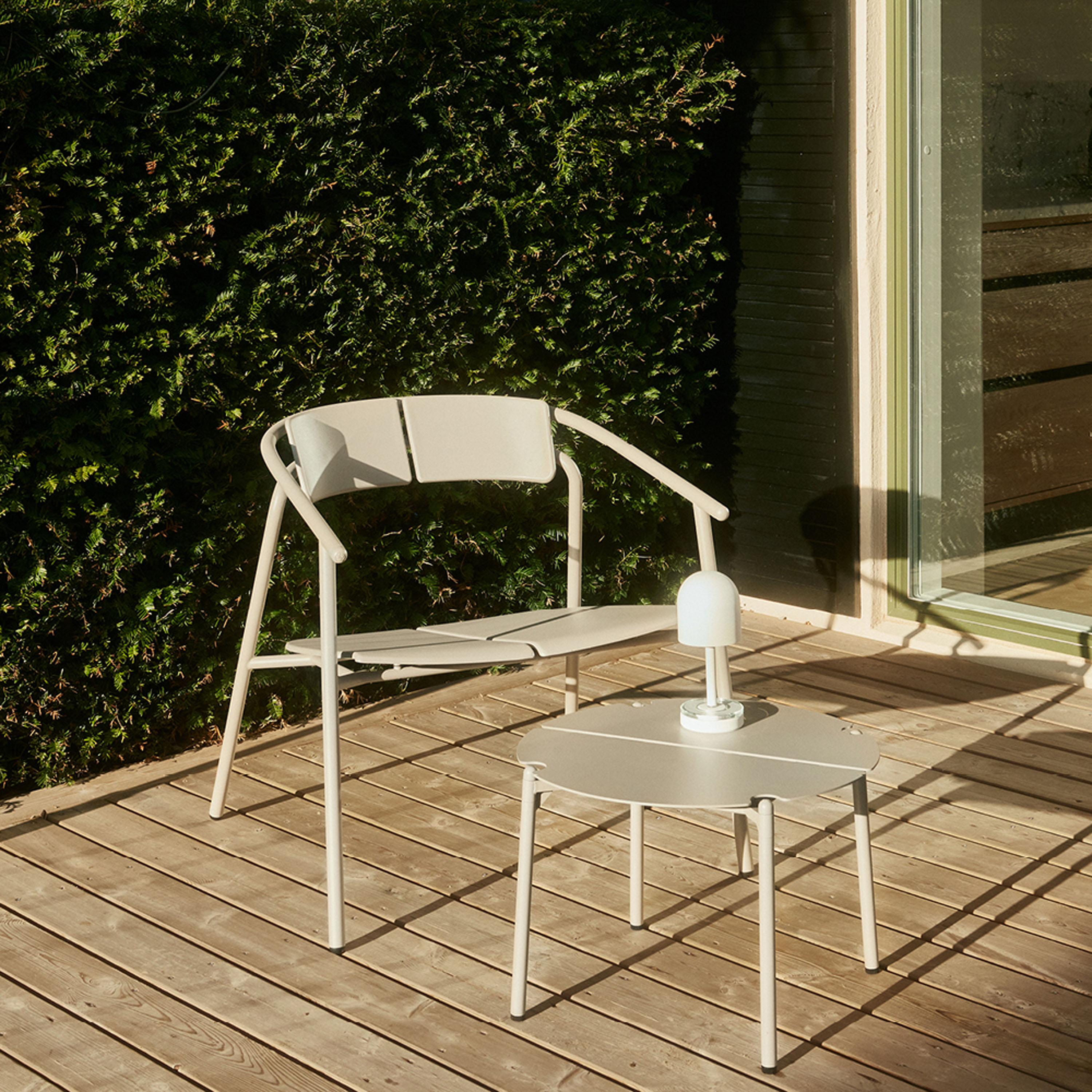 AYTM Luceo Kannettava Pöytävalaisin Valkoinen/Kirkas 22 cm