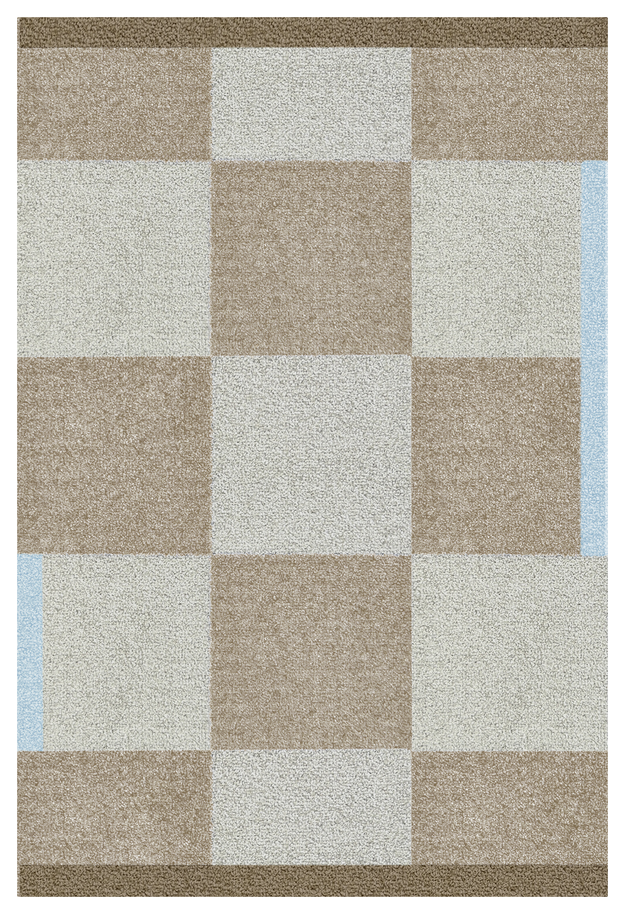 Mette Ditmer - Square All-Round Teppet Kamel 55x80 - Brun  - Syntetiske tepper