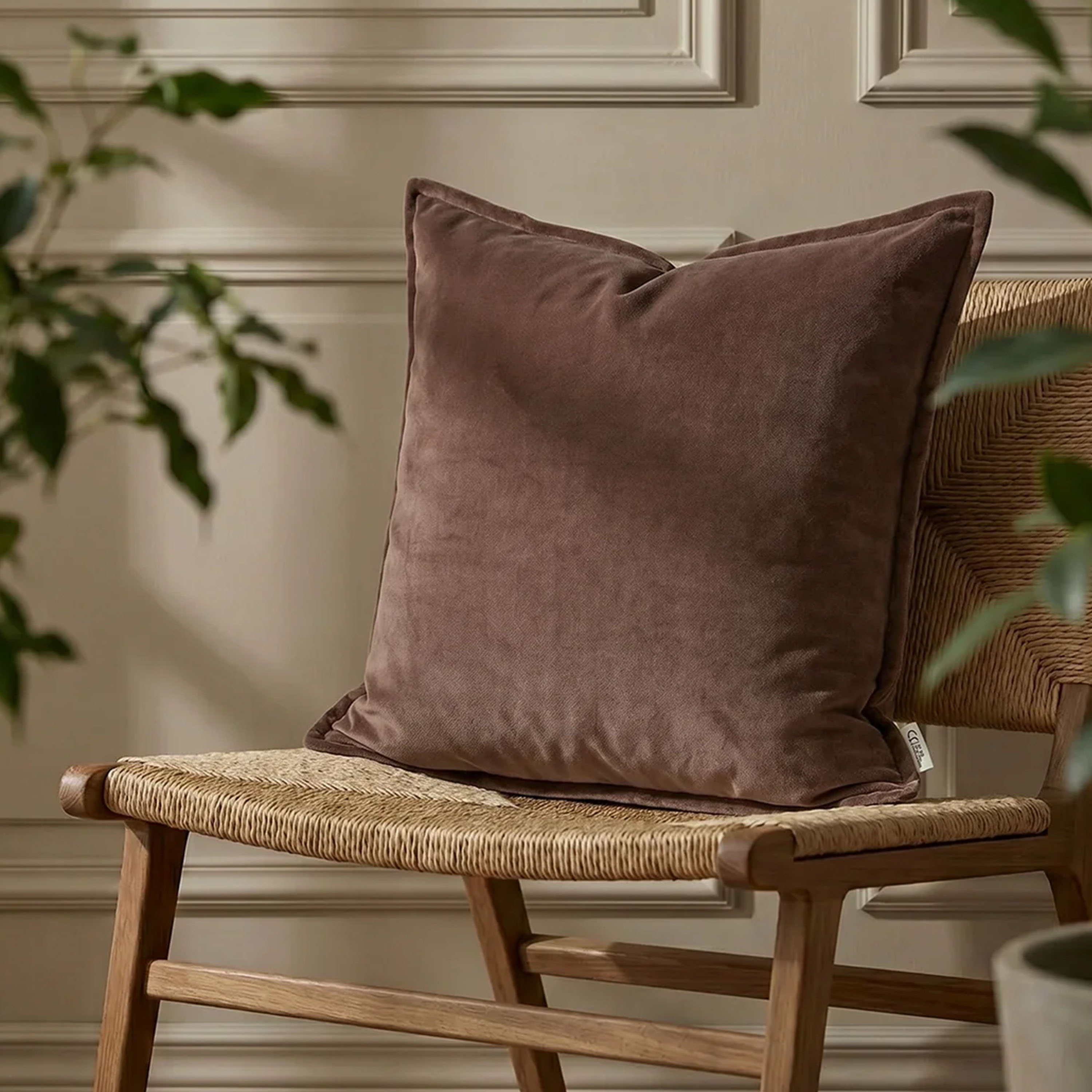 Classic Collection Classic Velvet Kuddfodral Brown 50x50