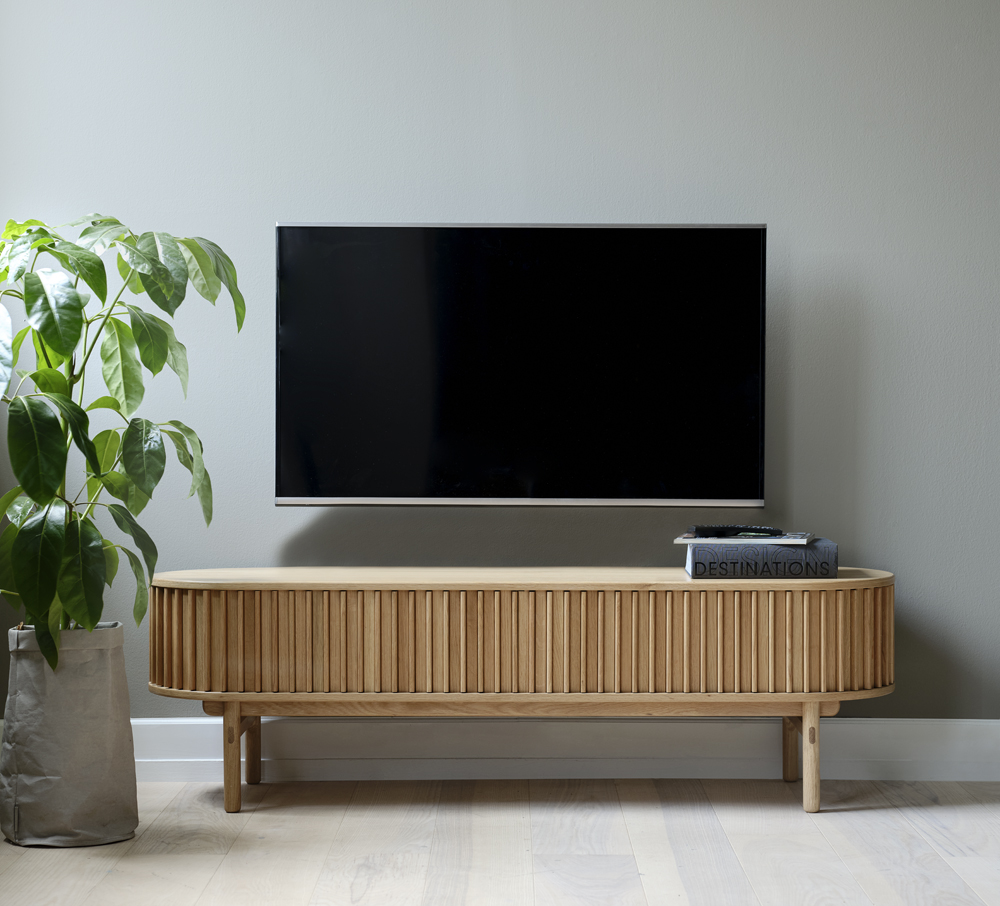 Nordic Home Alice TV-Benk Natural Oak 160cm
