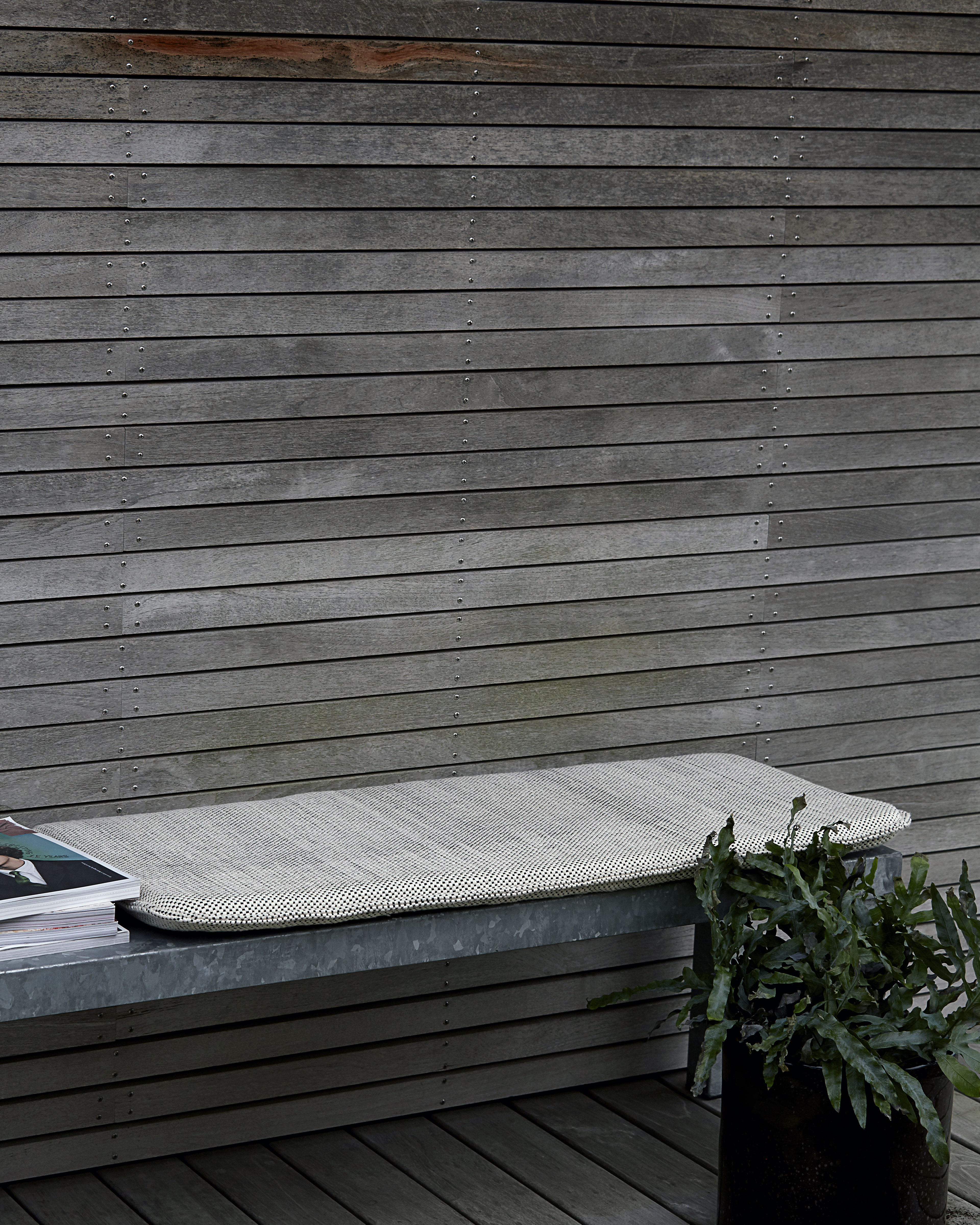 House Doctor Cuun Istuintyyny Sohva Valkoinen/Musta