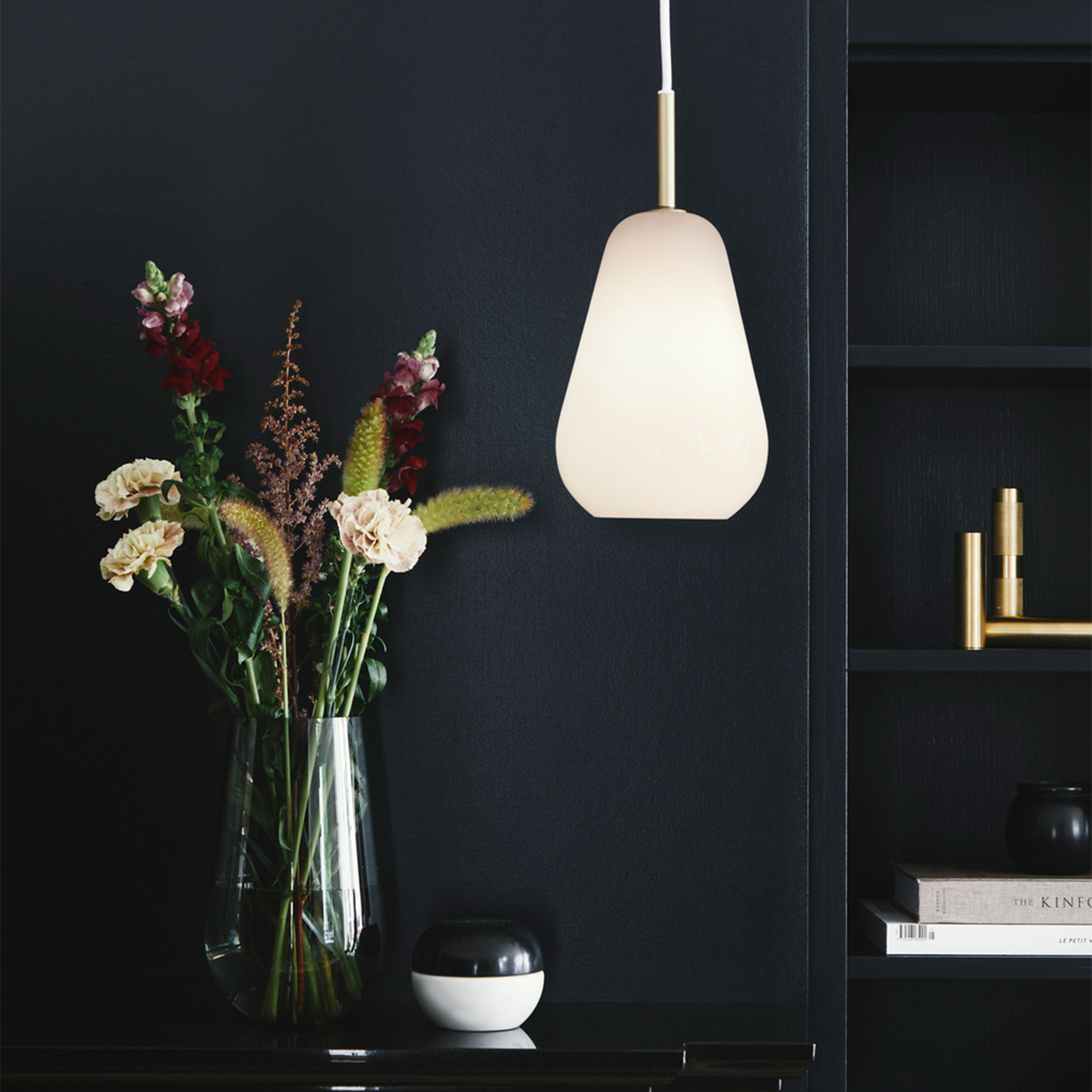 Nuura Anoli 1 Taklampa Nordic Gold/Opal Small