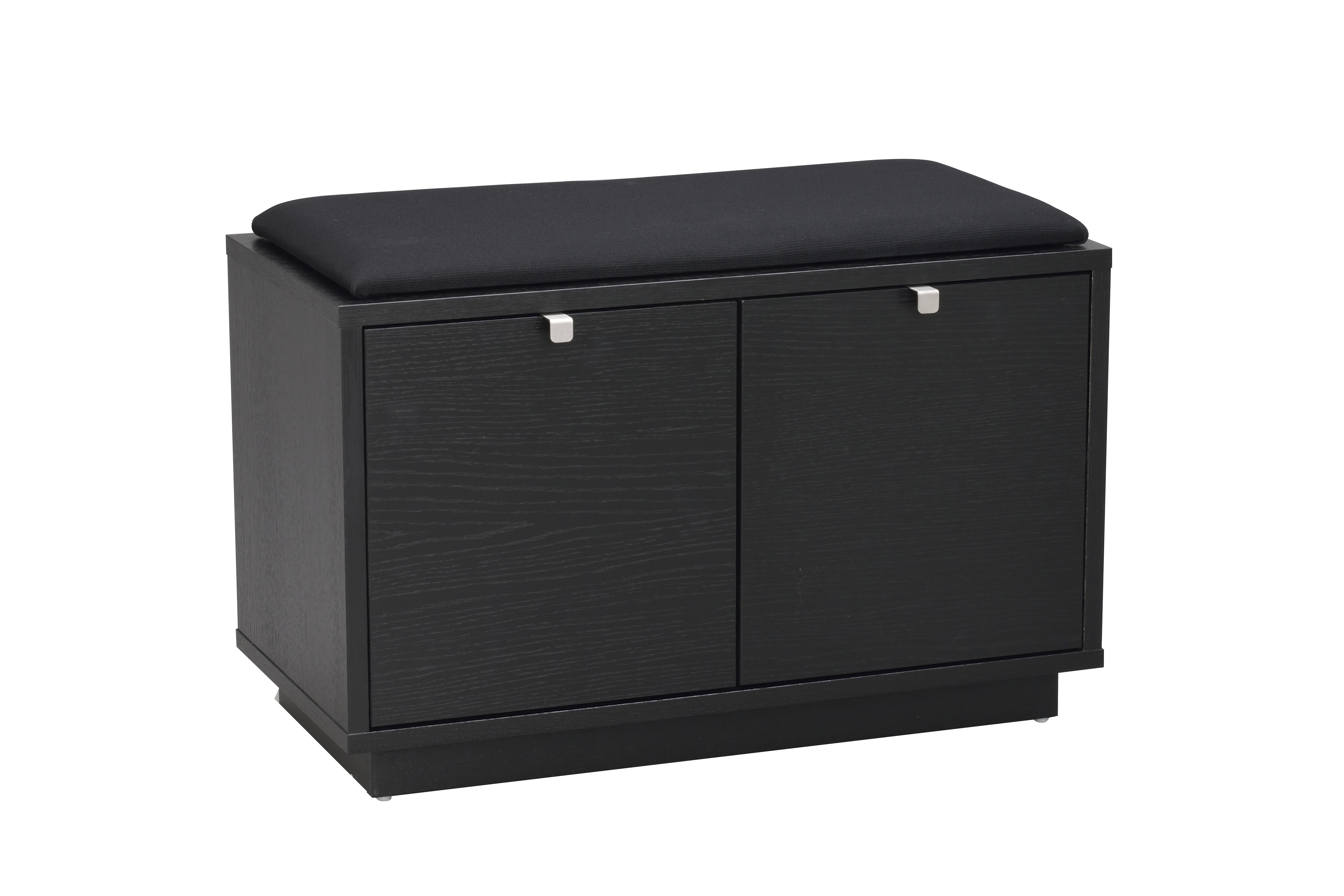 Confetti Bänk 2 Svartlackad/Svart