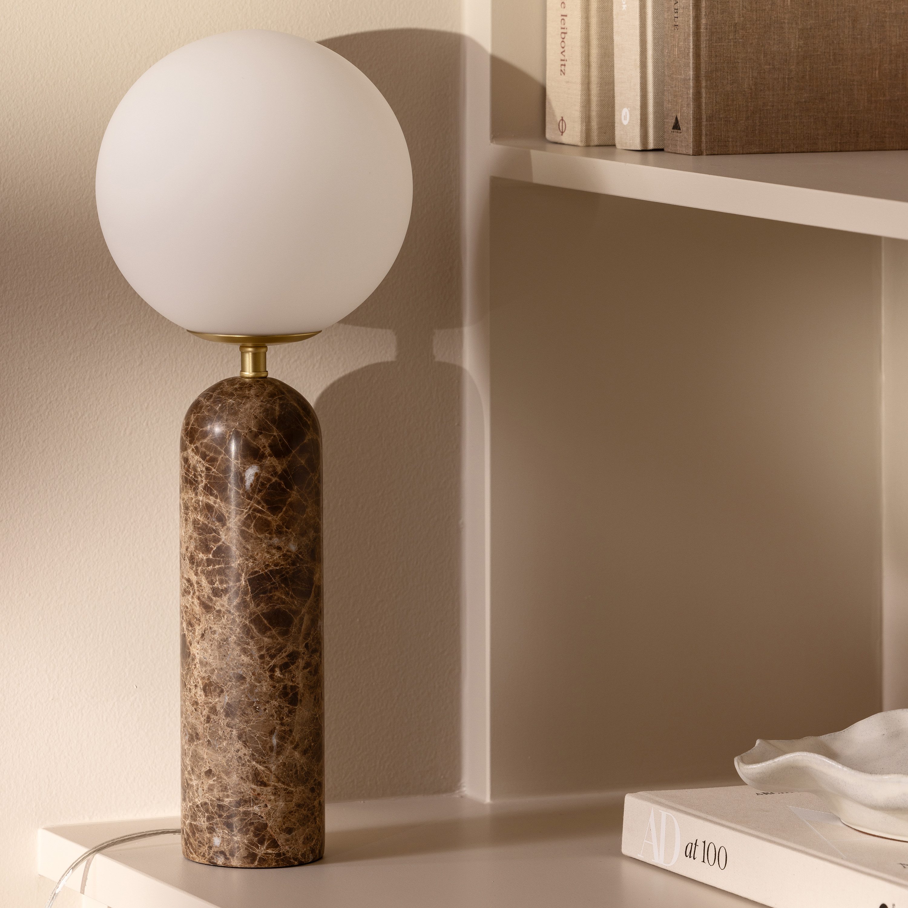 Globen Lighting Torrano Bordlampe Brun