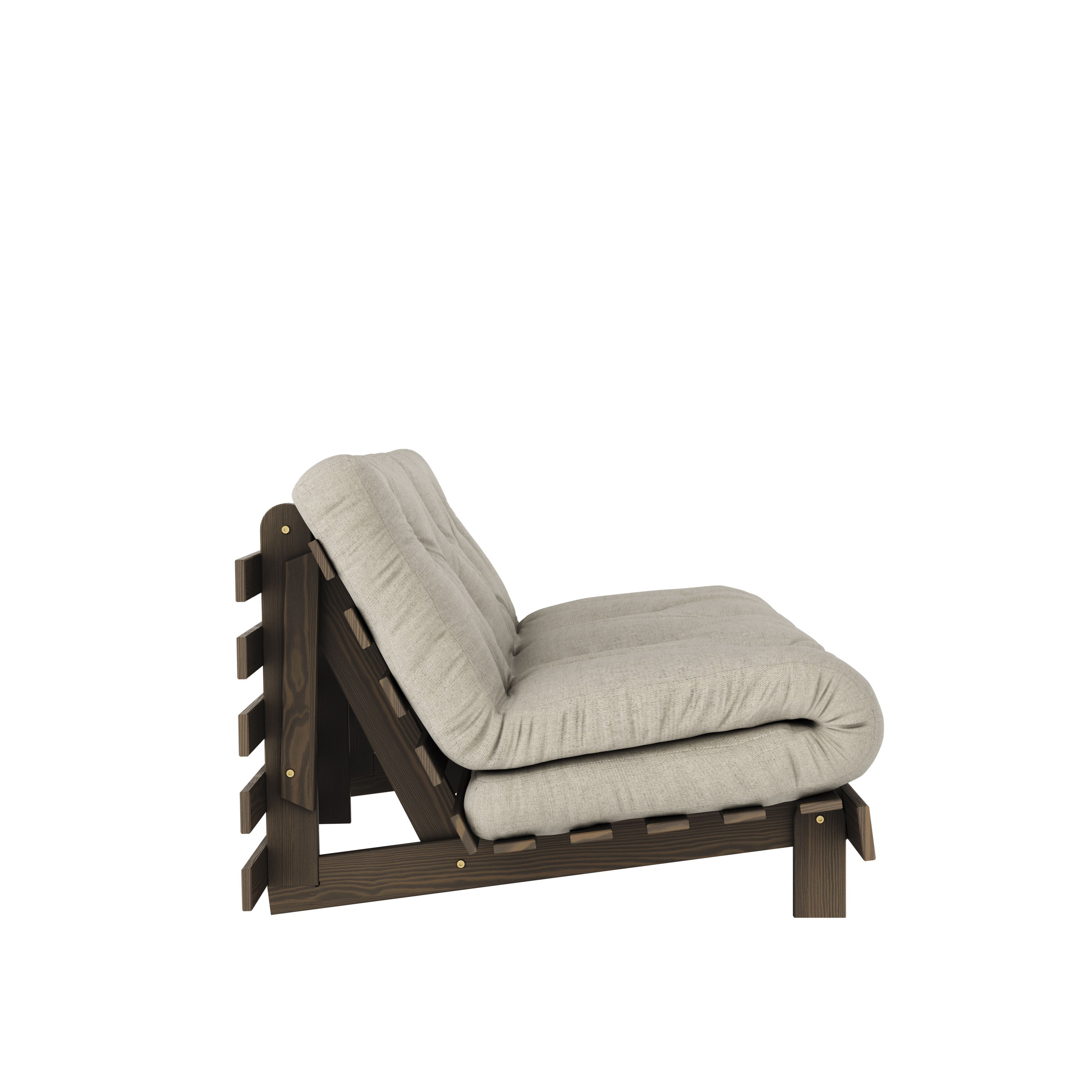 Karup Design Roots Vuodesohva Ruskea/Linen 160cm