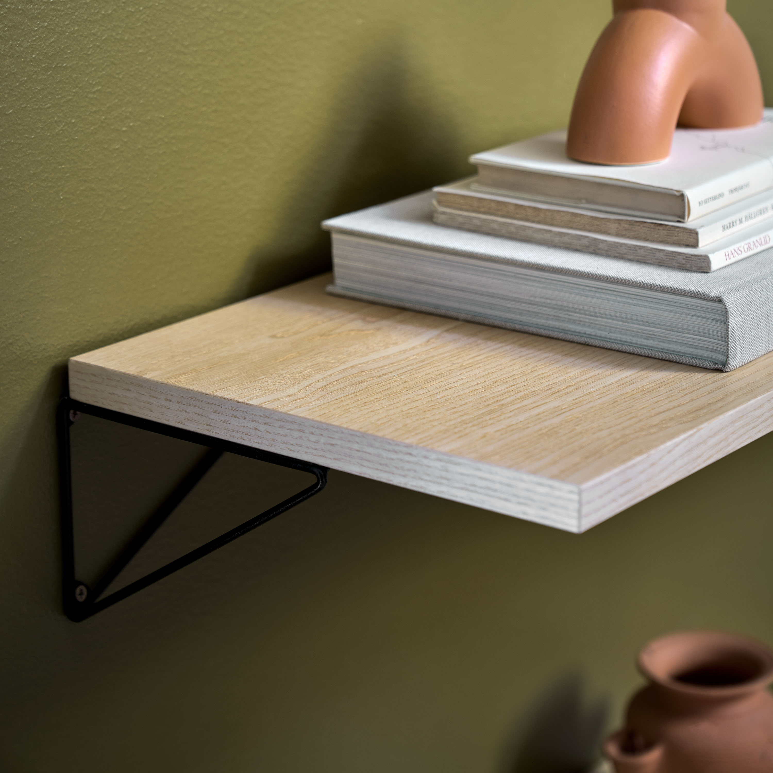 Maze Pythagoras Shelf Ash 20x60cm