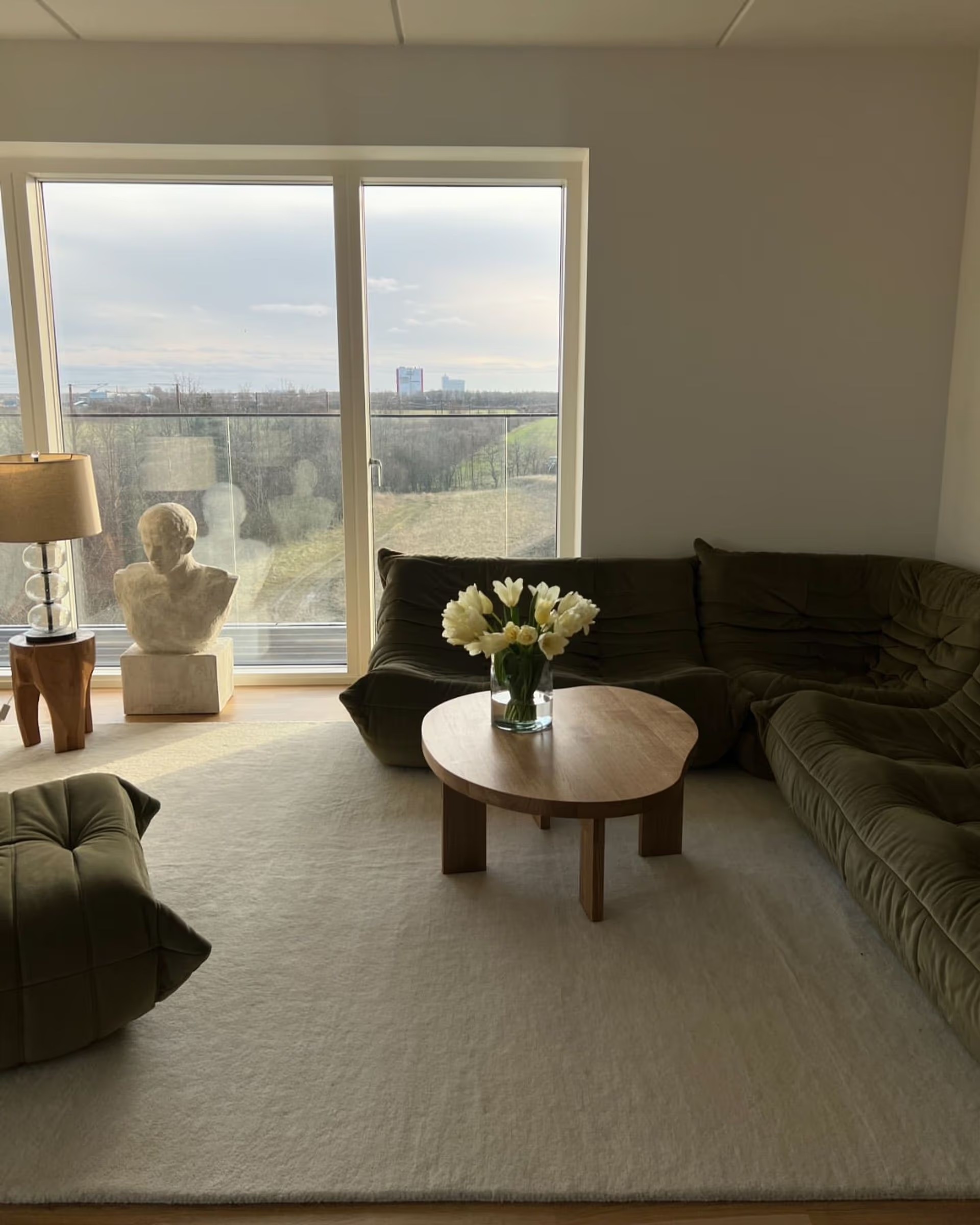 Tinted Liljehok Wollteppich Offwhite 250x350