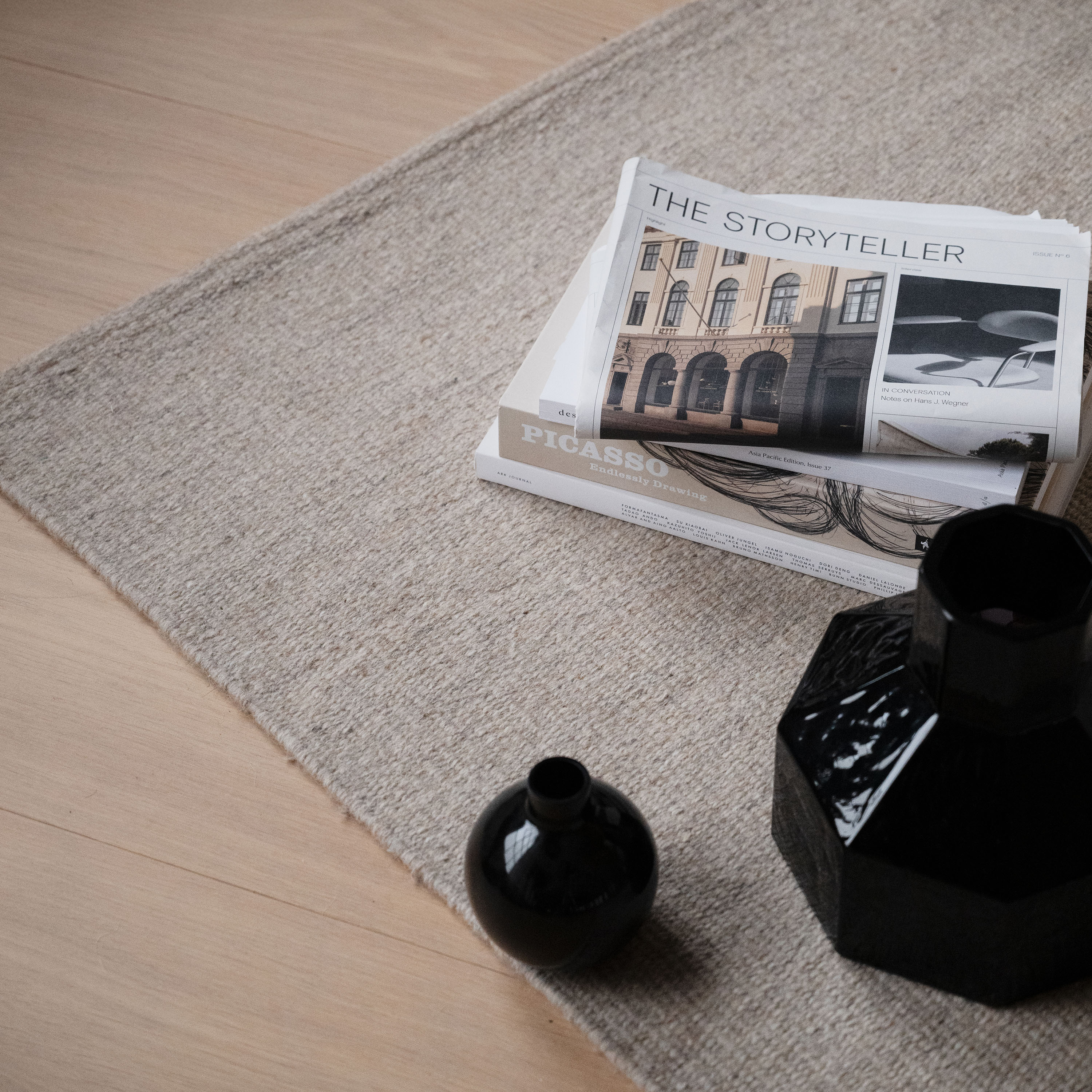 Rowico Home Moorfields Ullmatta Beige 200x290