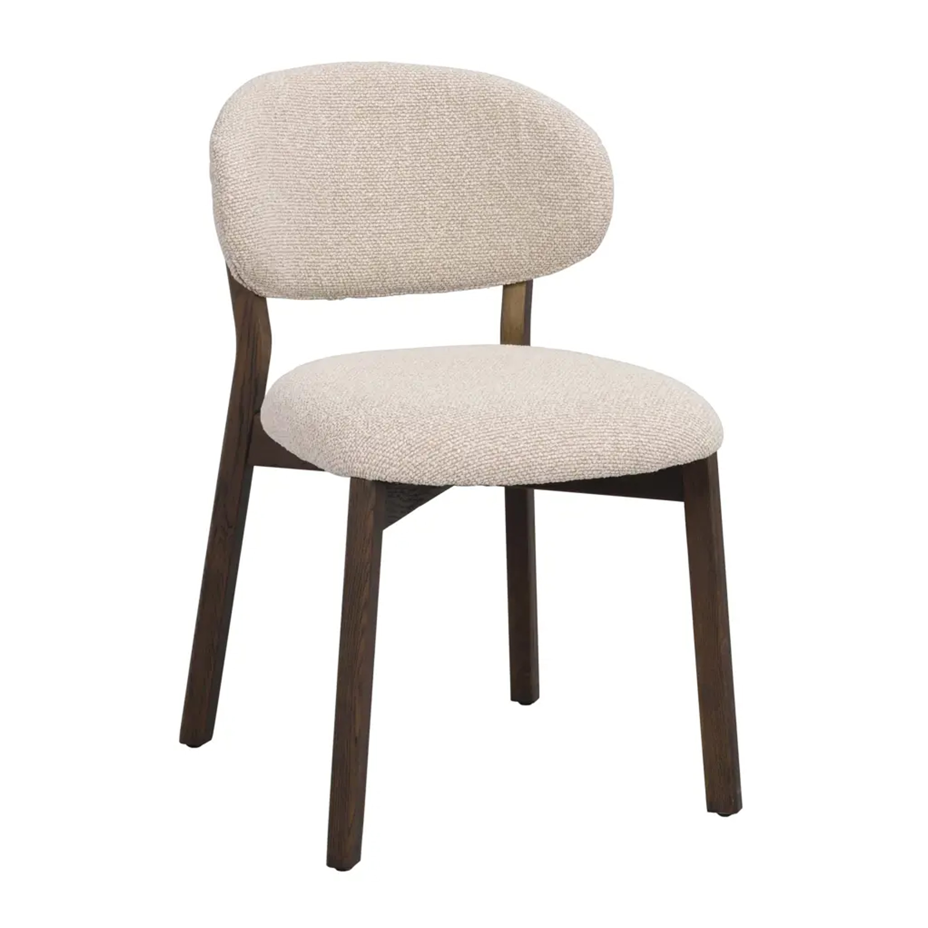 Rowico Home Patterson Esszimmerstuhl Beige/Braune Eiche