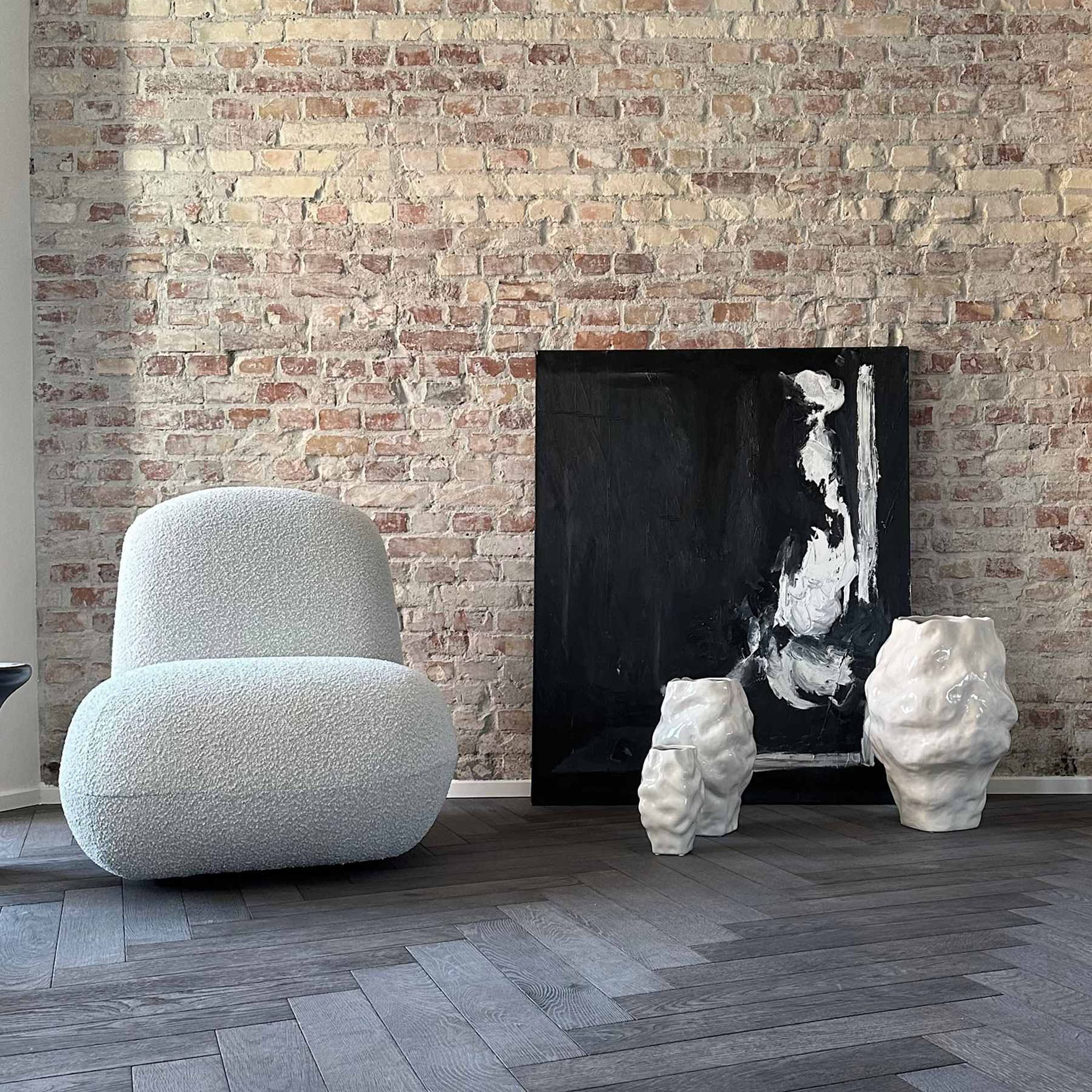 101 Copenhagen Katachi Maljakko High Glaze Birch Suuri