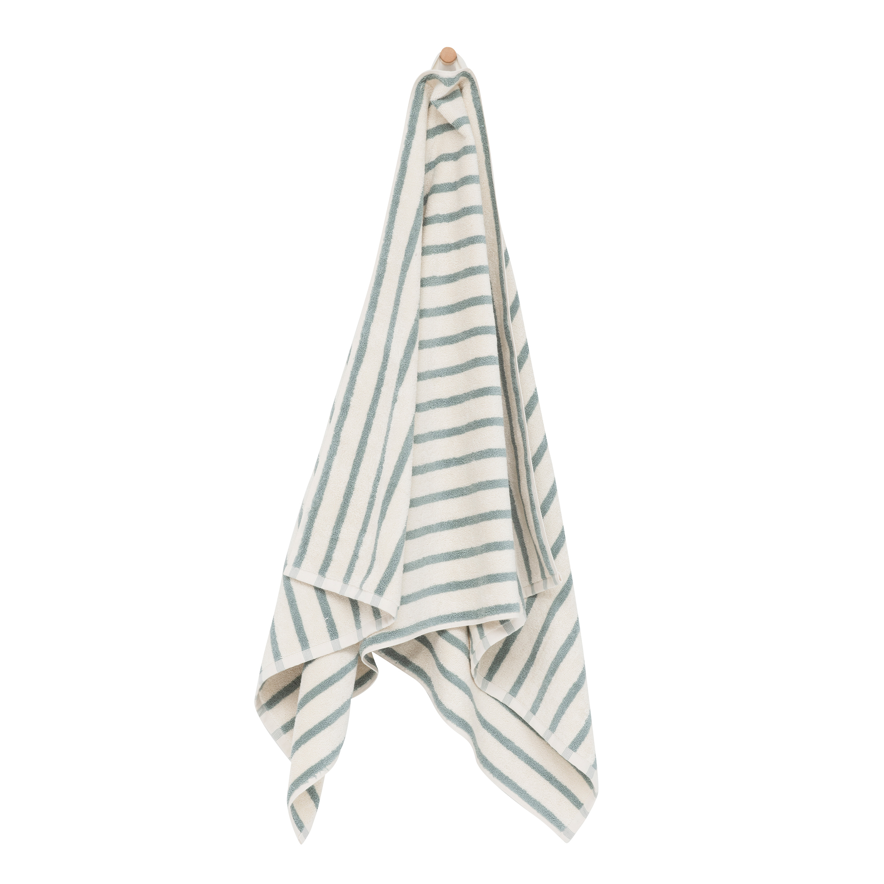 Everyday Stripe Handduk Aqua 50x90