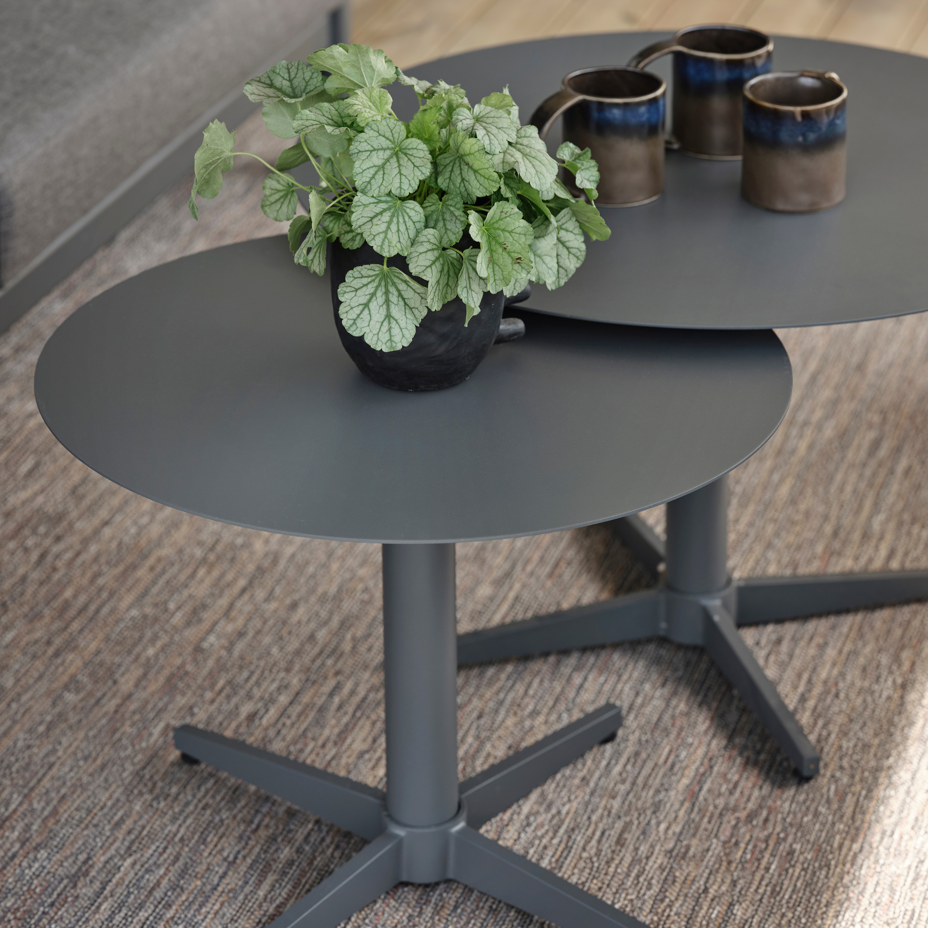 Brafab Mill Soffbord Antracit/svart Medium