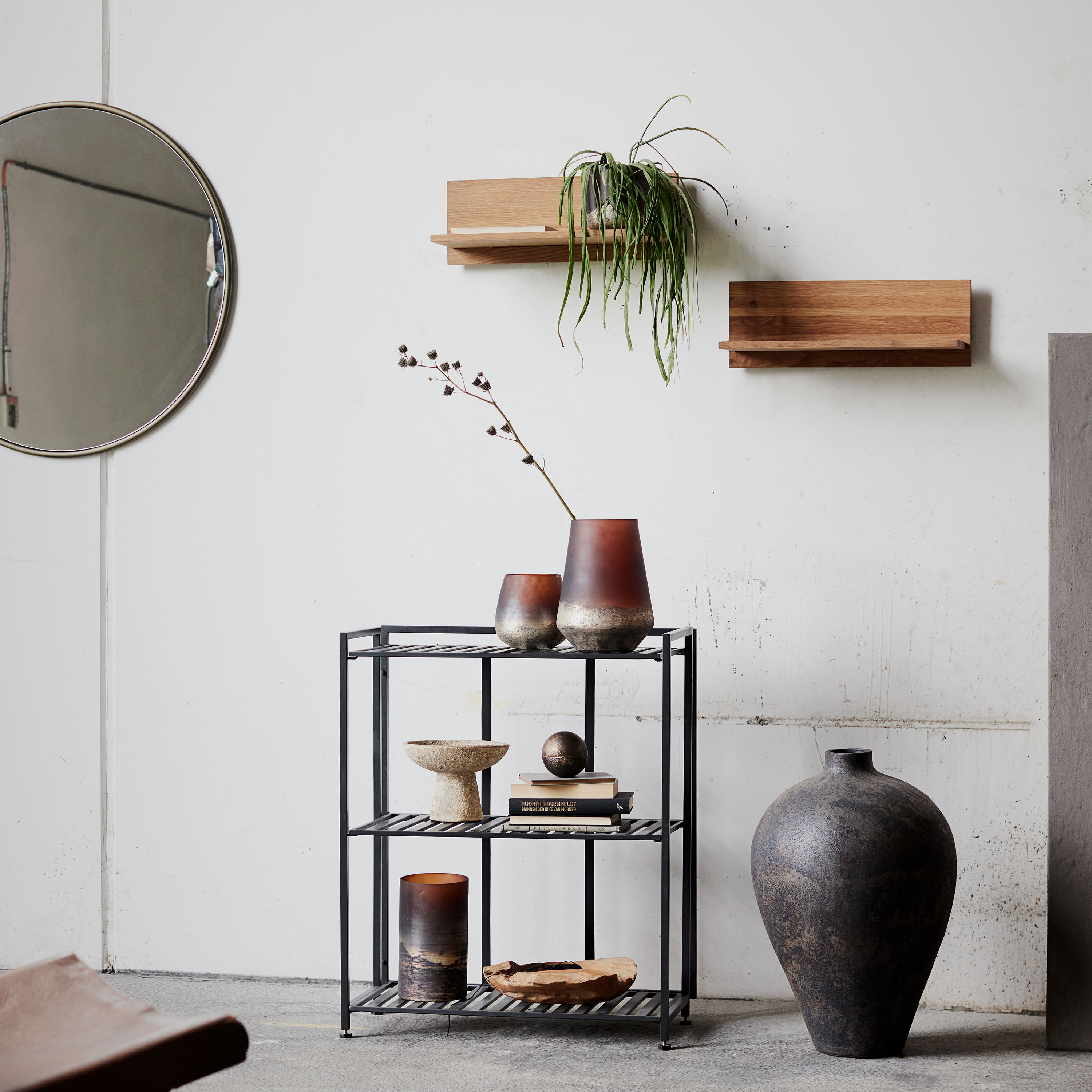 Muubs Tokyo Wandregal Nature Oak 50x18