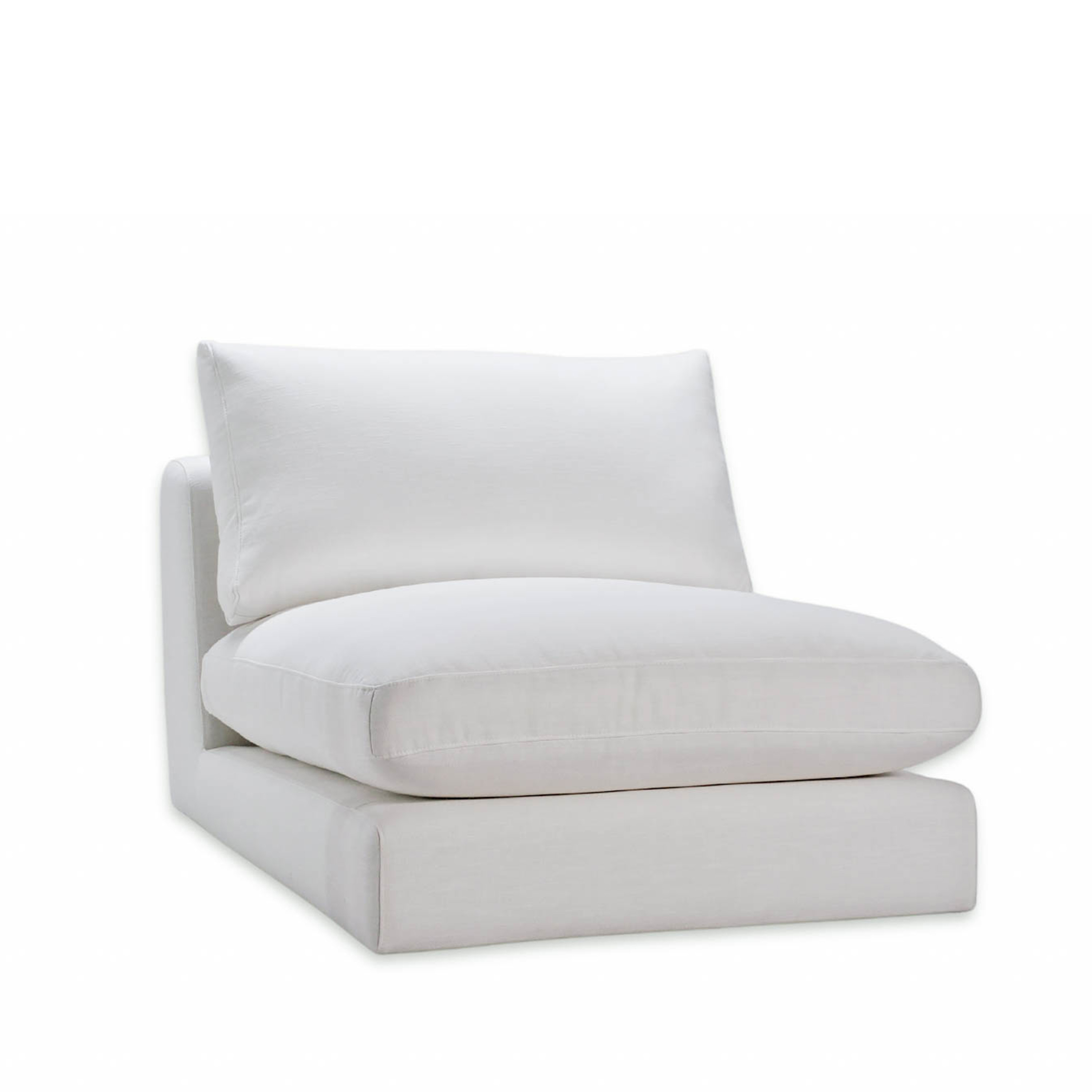 Capri 1-sits Soffmodul White 85cm