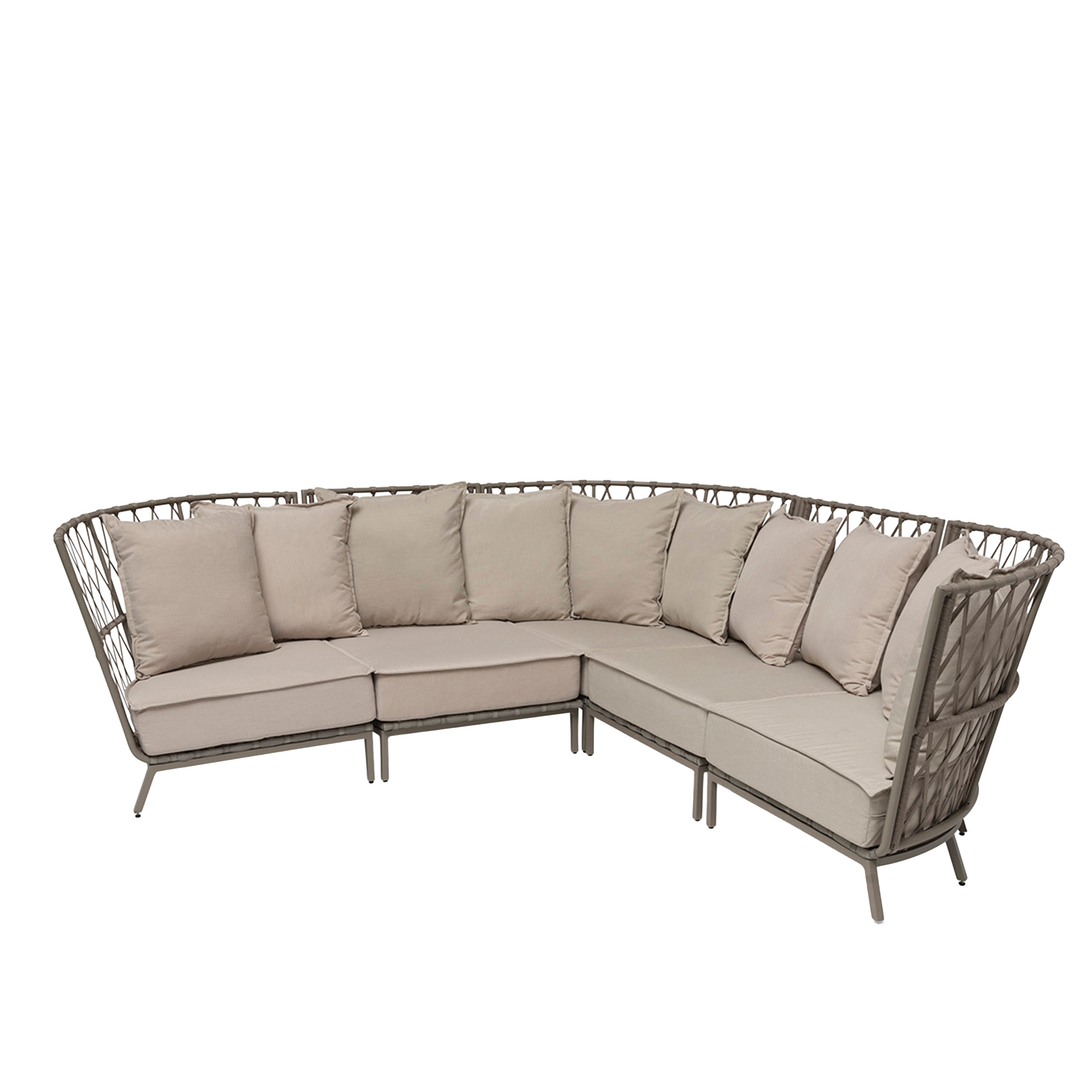 Jet Set Lounge-Ecksofa Beige 272x272