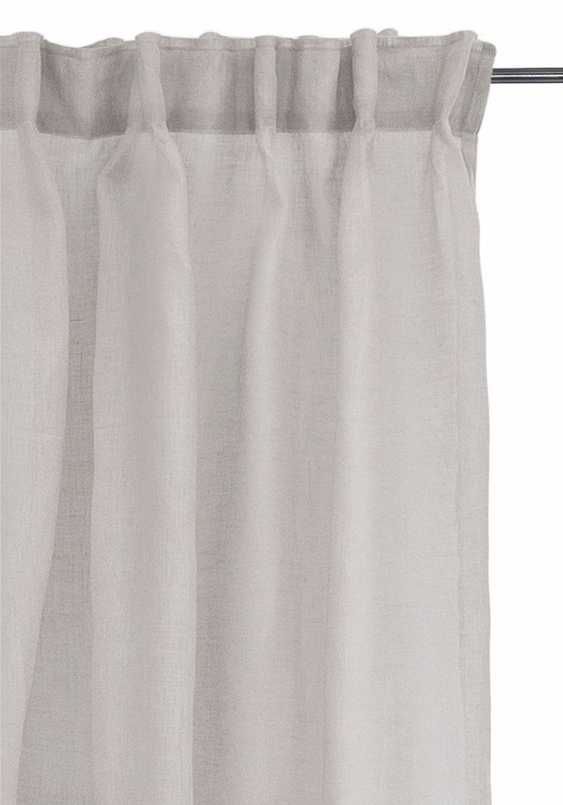 Dalsland Gardinlängd Linne Pearl 290cm