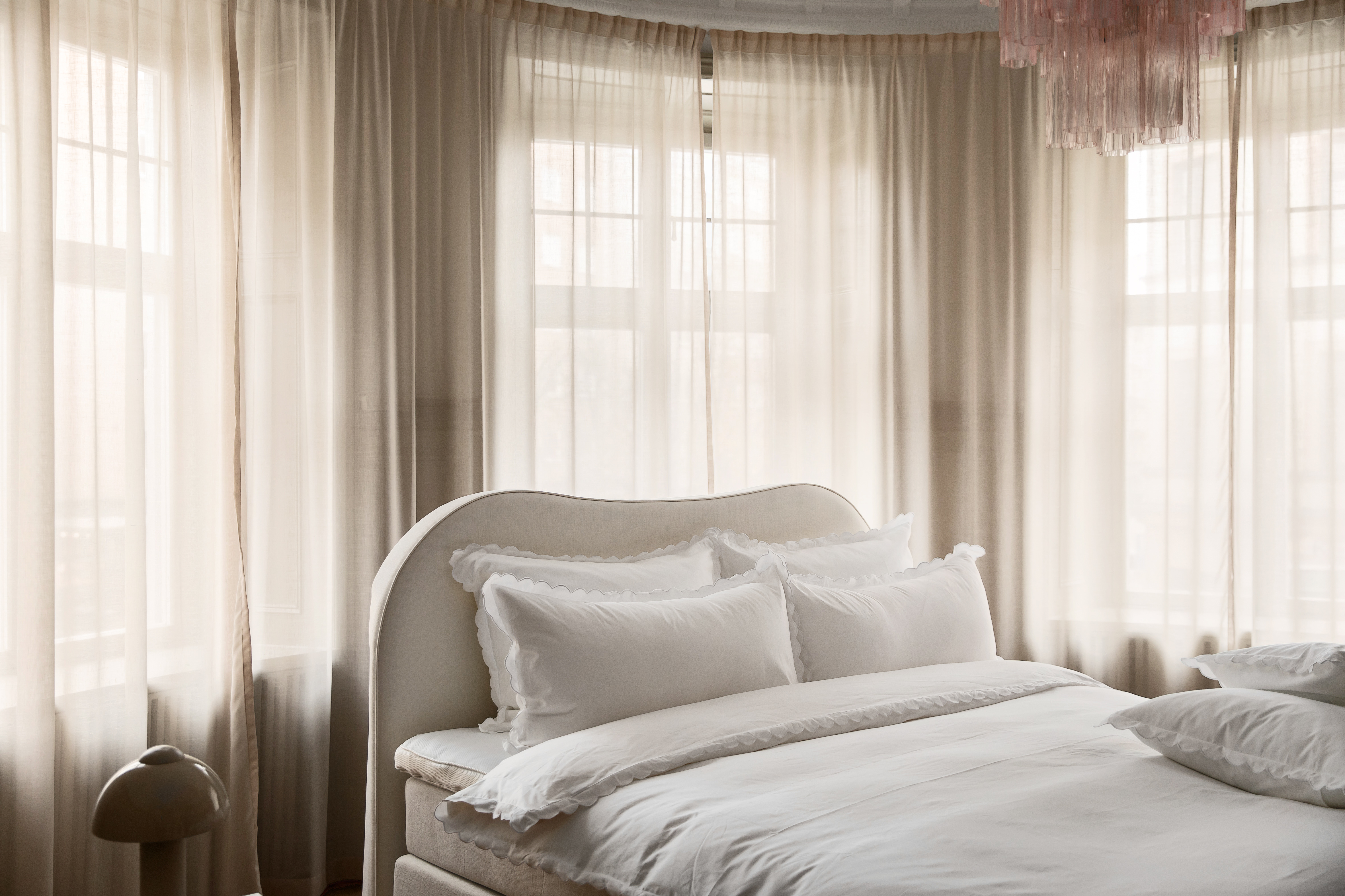 Mille Notti Isola Örngott Satin Vit 50x90