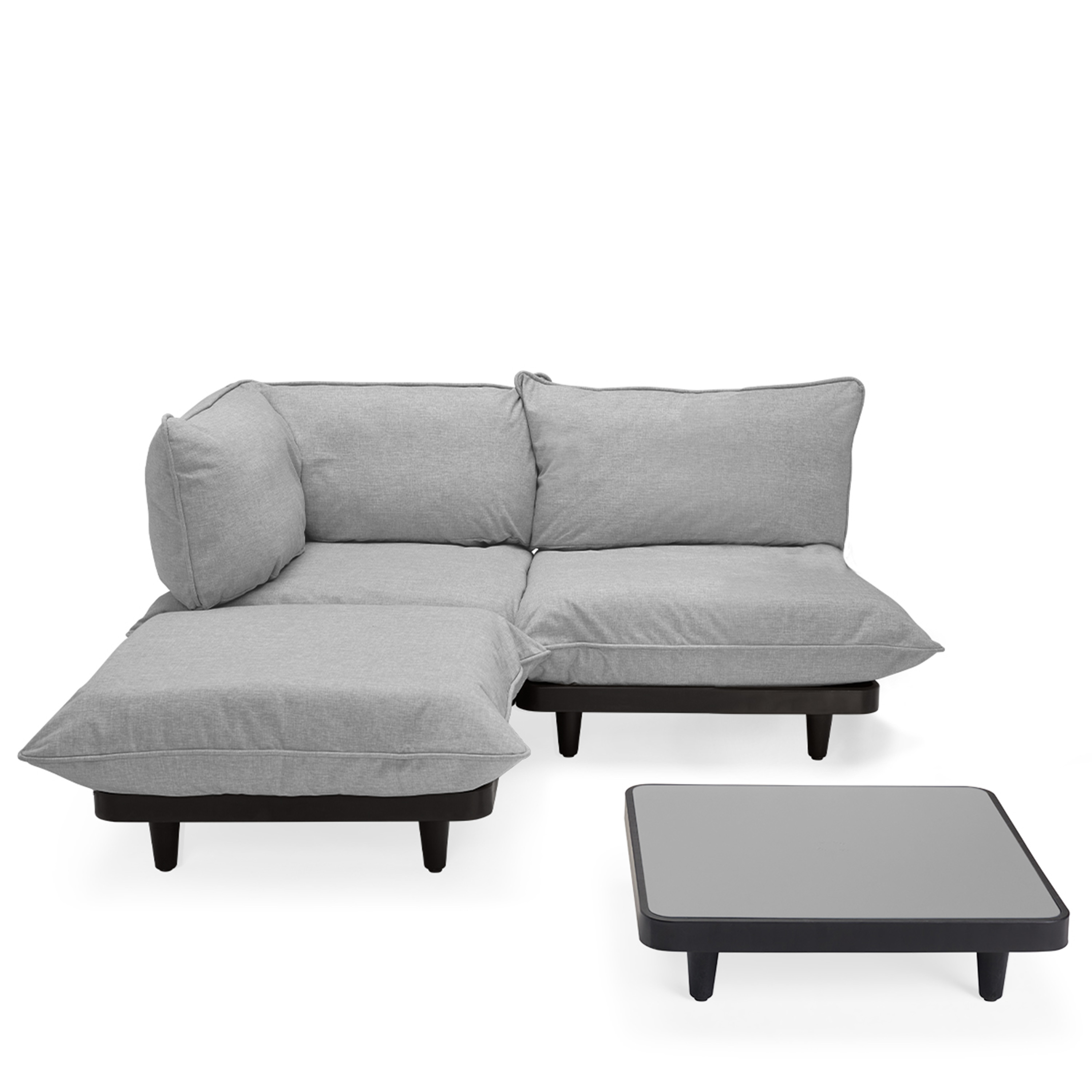 Paletti Loungegrupp Medium inkl Bord Rock Grey