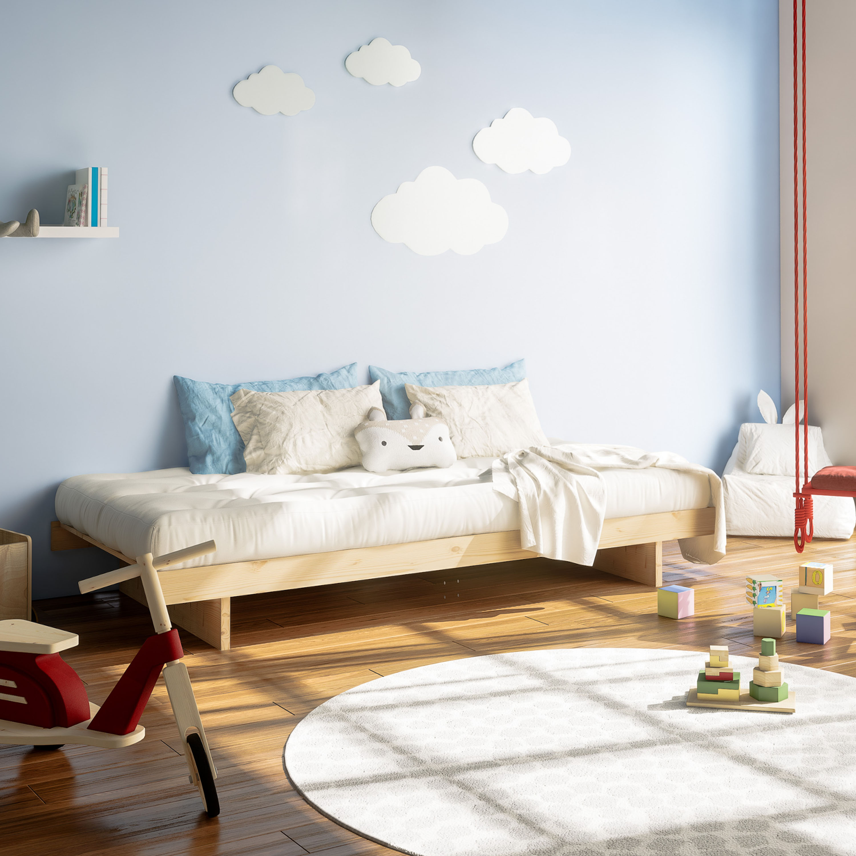 Karup Design Kanso Bed Frame Raw 120cm