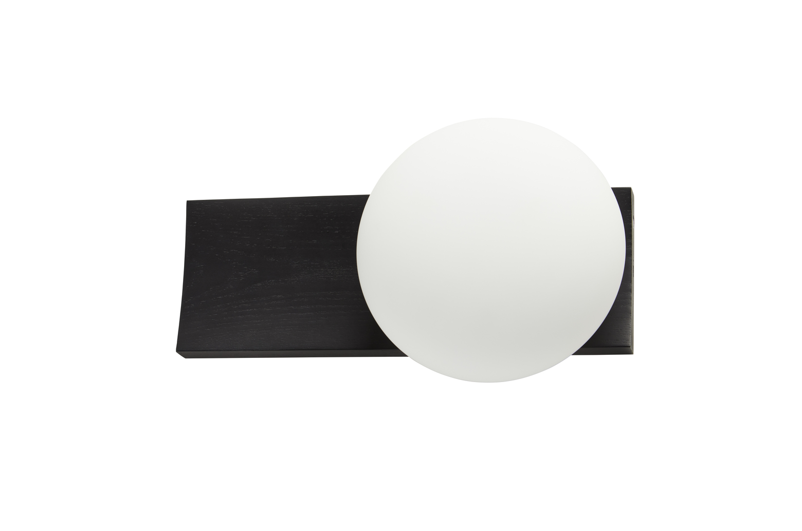 Woud Dew Bord/Vägglampa Opal/Black Ash